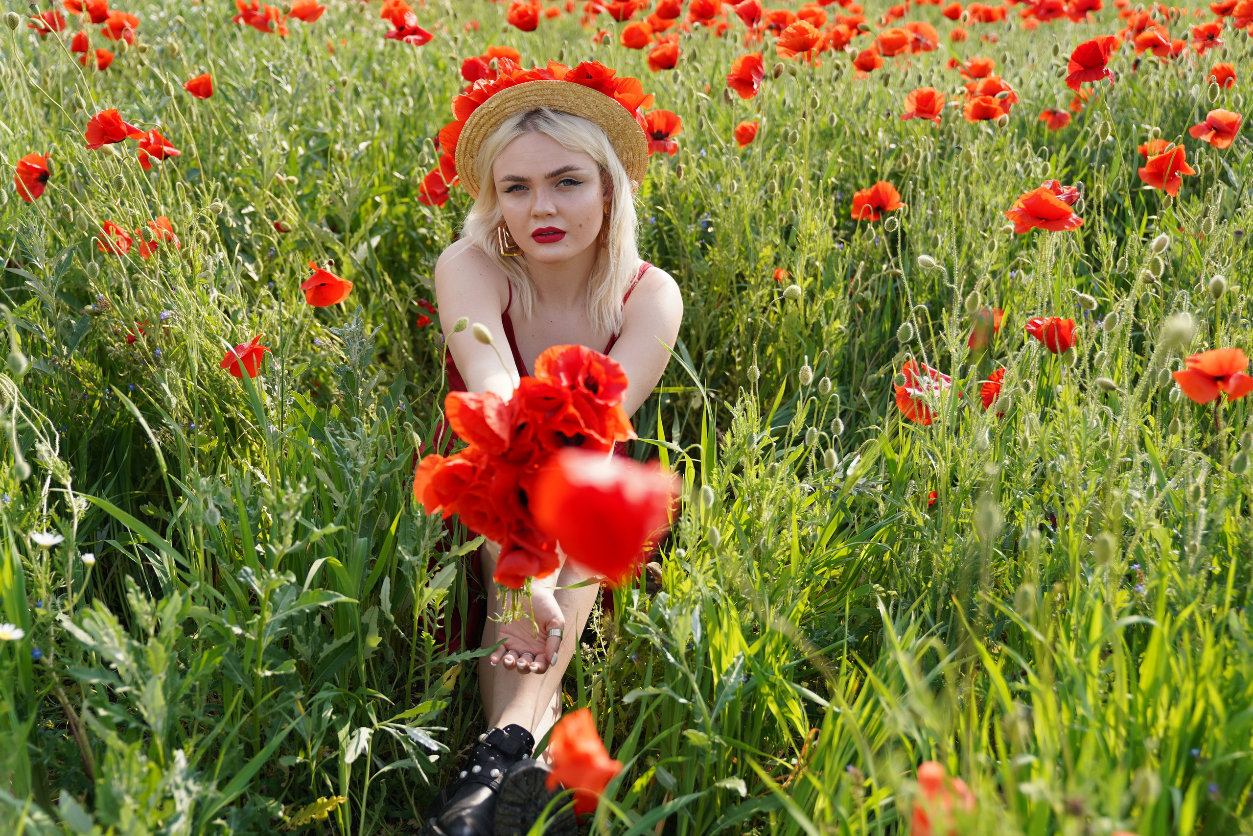 Фото в маковом поле. Фотограф Елена — Севастополь, Крым, Москва