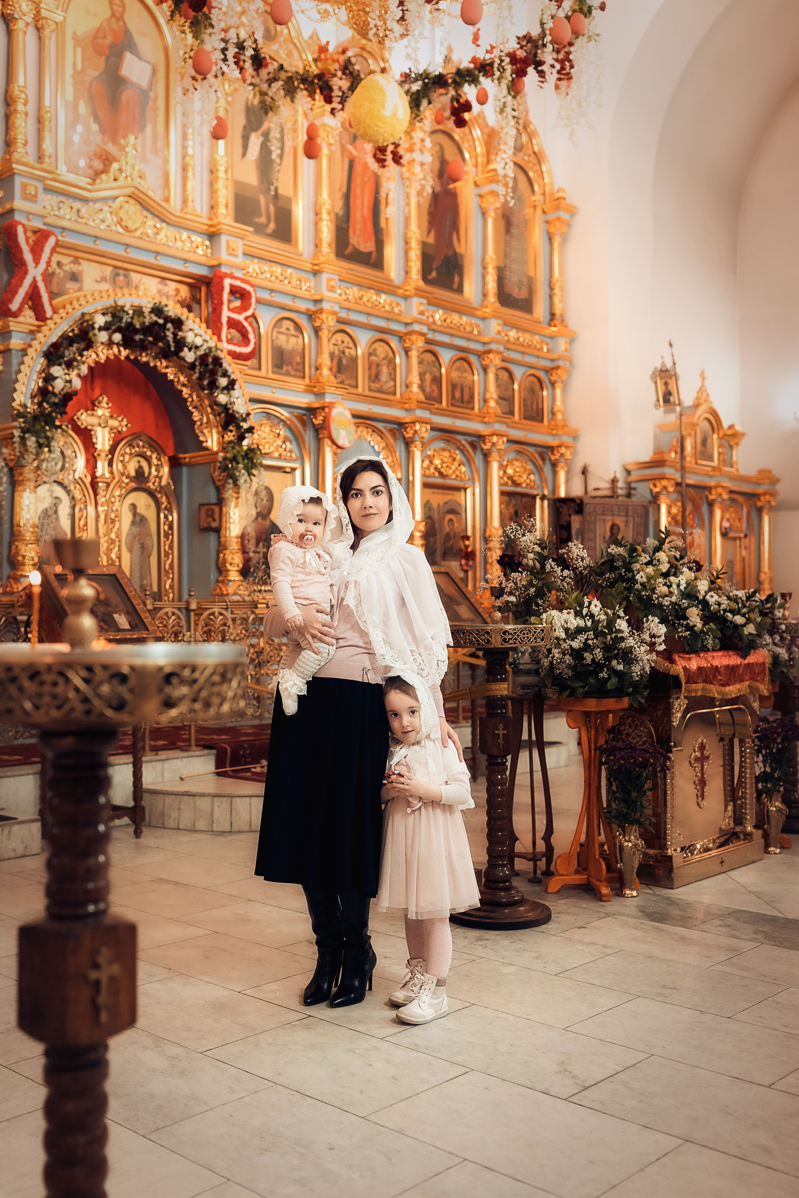 Съемки в храме. Семейный и церковный фотограф в Нефтеюганске