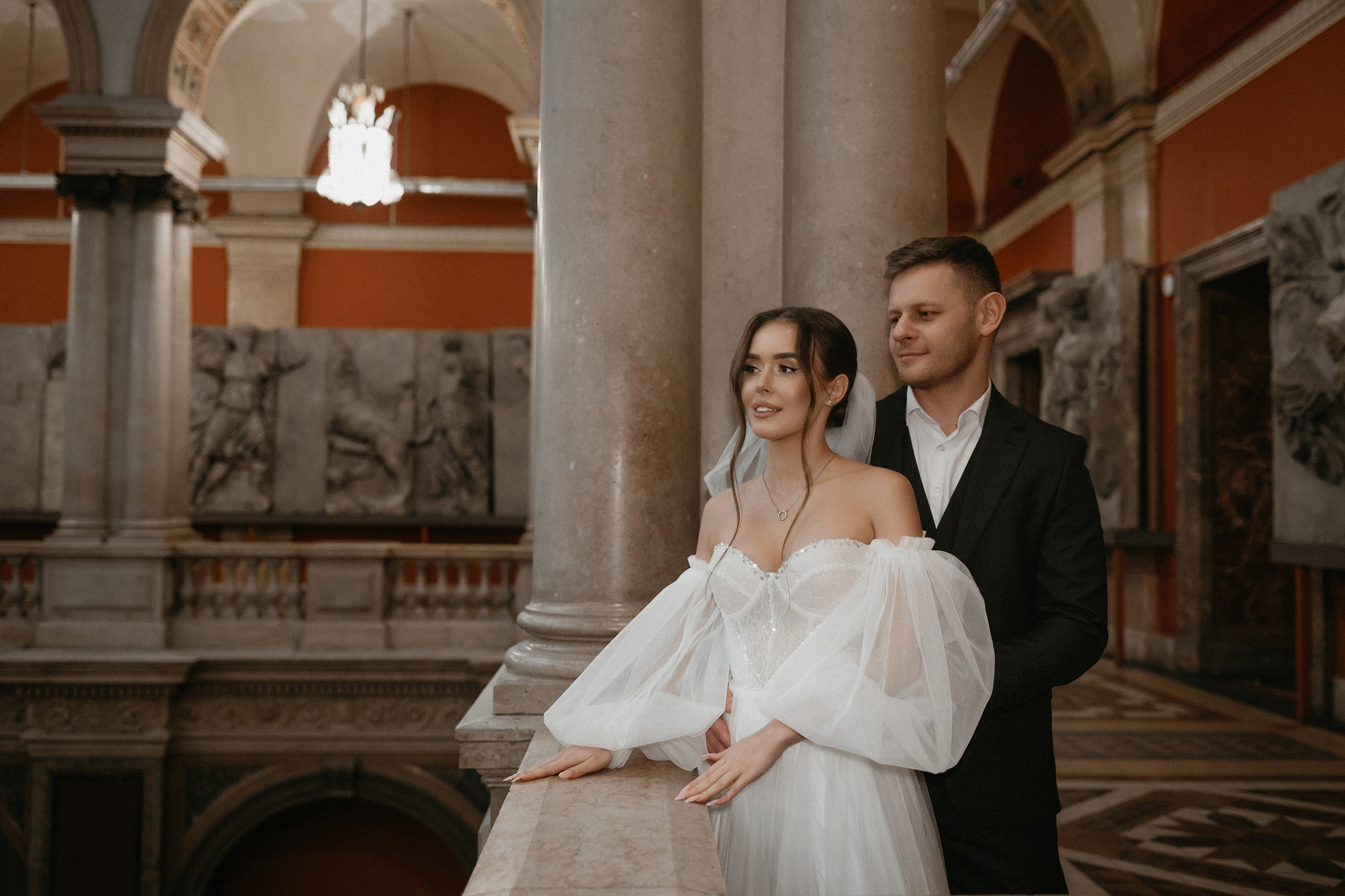 свадебная фотосессия в академии Штиглица