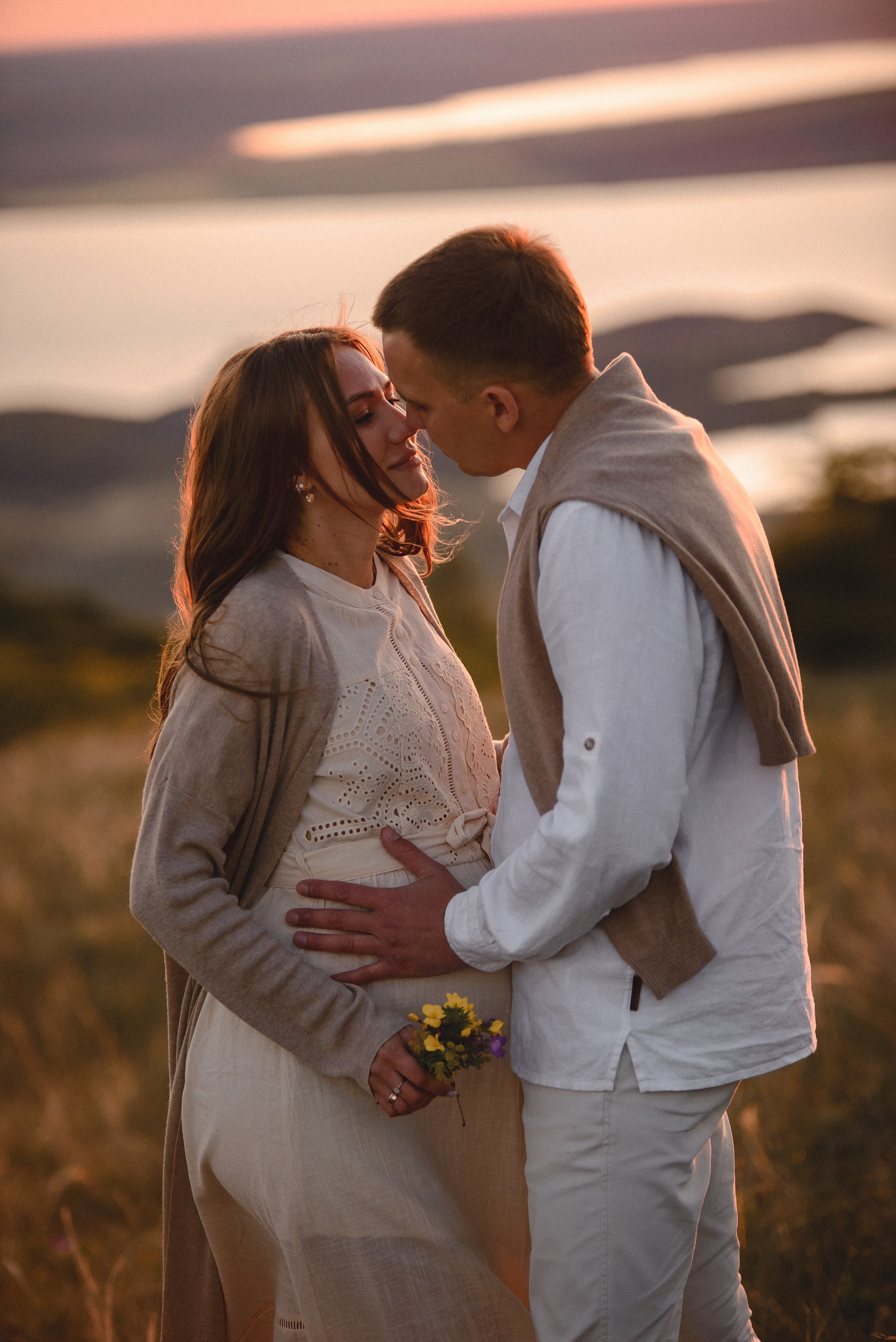 В ожидании малыша. Прогулка на закате. Семейный фотограф в г. Ставрополь, Сорокина Мария