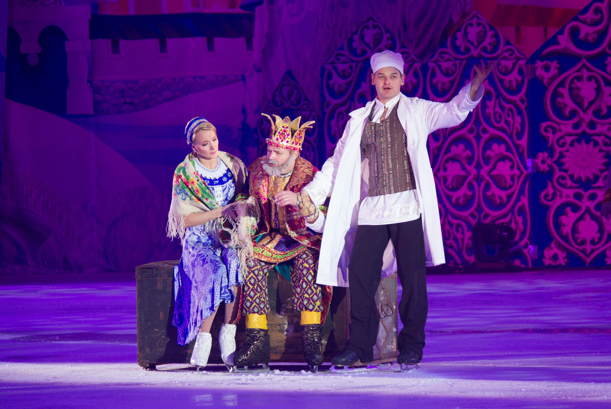 Ледовые шоу Ильи Авербуха «Морозко», «Малыш и Карлсон», «Мама». Репортажный фотограф Казань