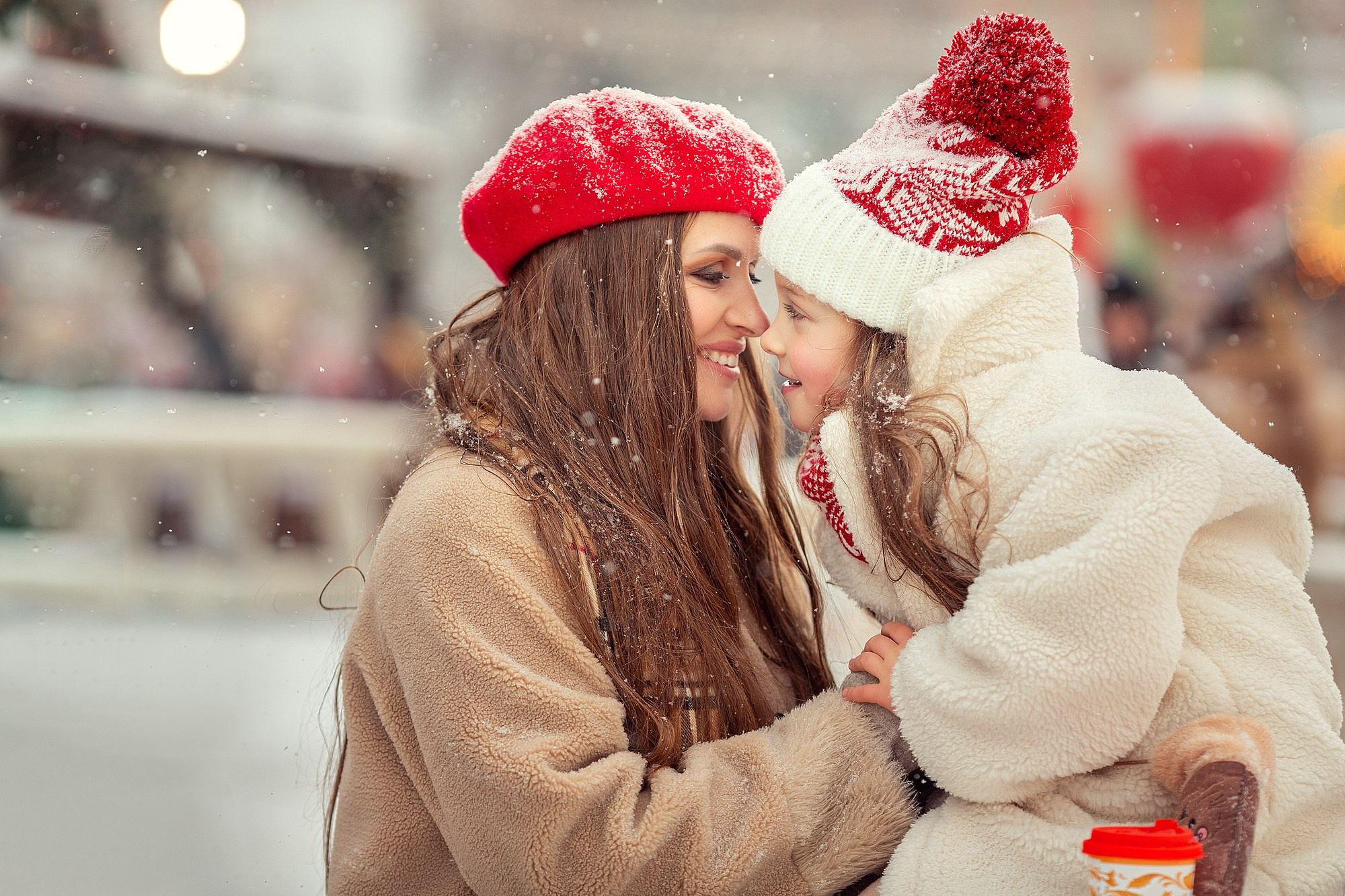 Веселая семейная Фотосессия на новогодней ярмарке. Tatyana Nadezhdina Family photographer