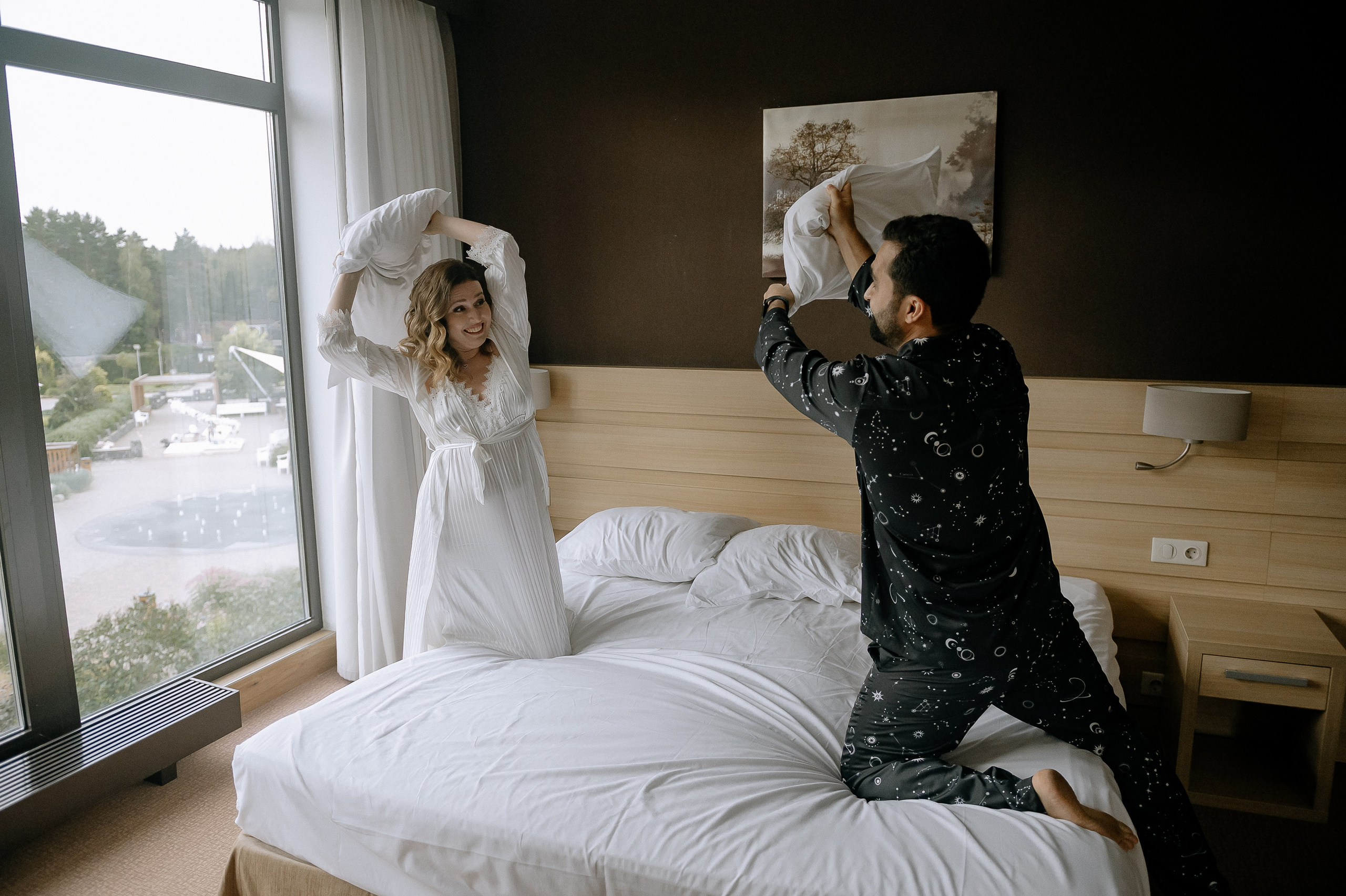 Свадебная фотосессия и выездная регистрация в Artiland. Свадебный фотограф Москва — Сергей и Татьяна