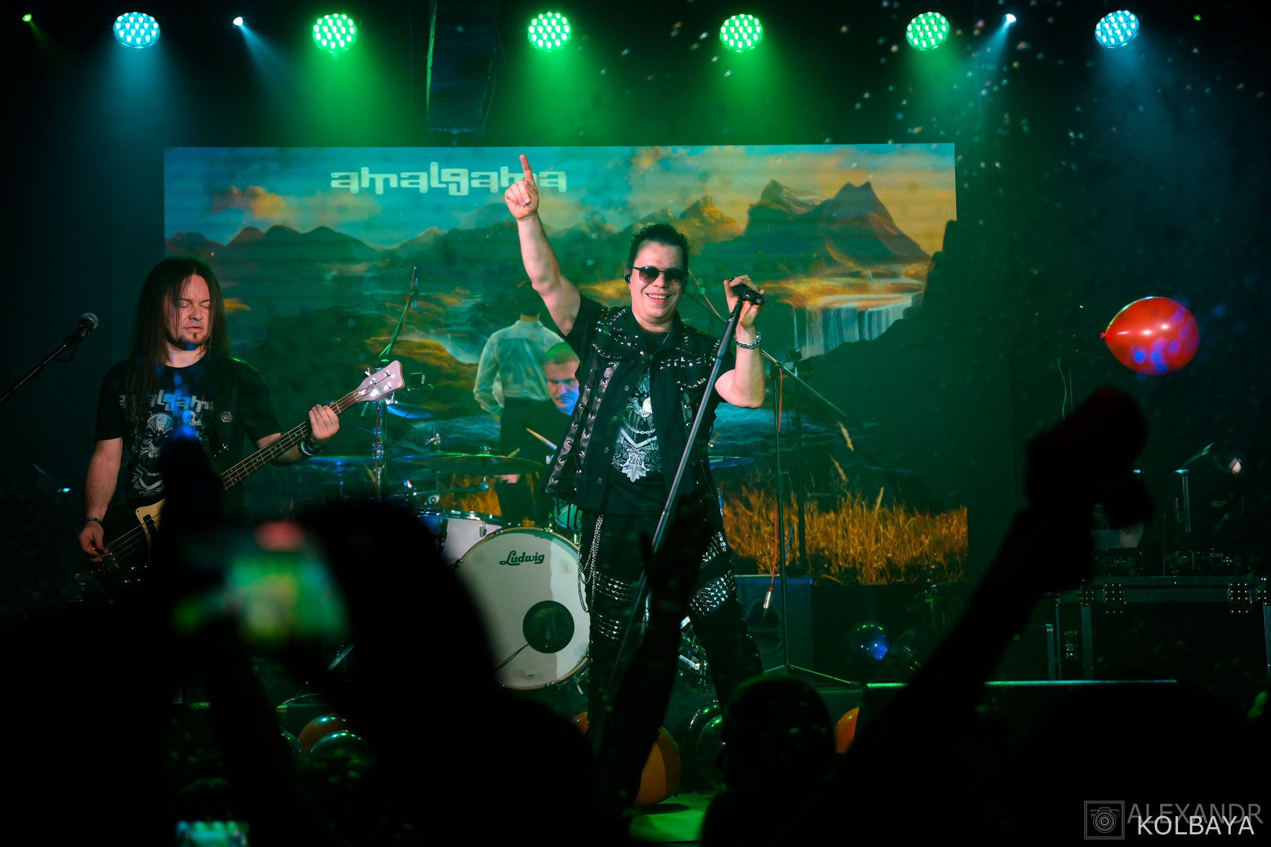 Концерт группы AMALGAMA. Концертный и театральный репортажный фотограф в Москве Александр Колбая