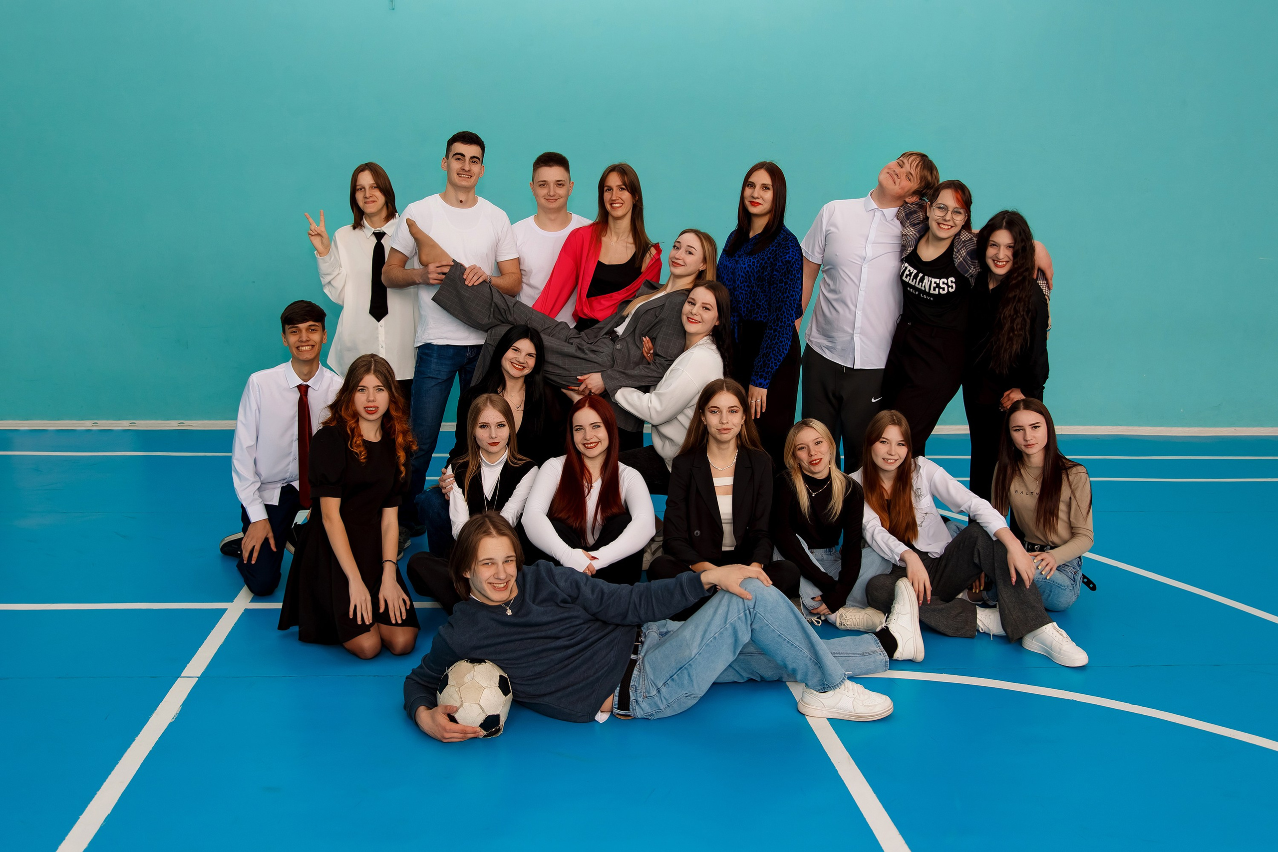 11 класс с. Барабаш. Фотограф Любовь Корниенко, Примоский край