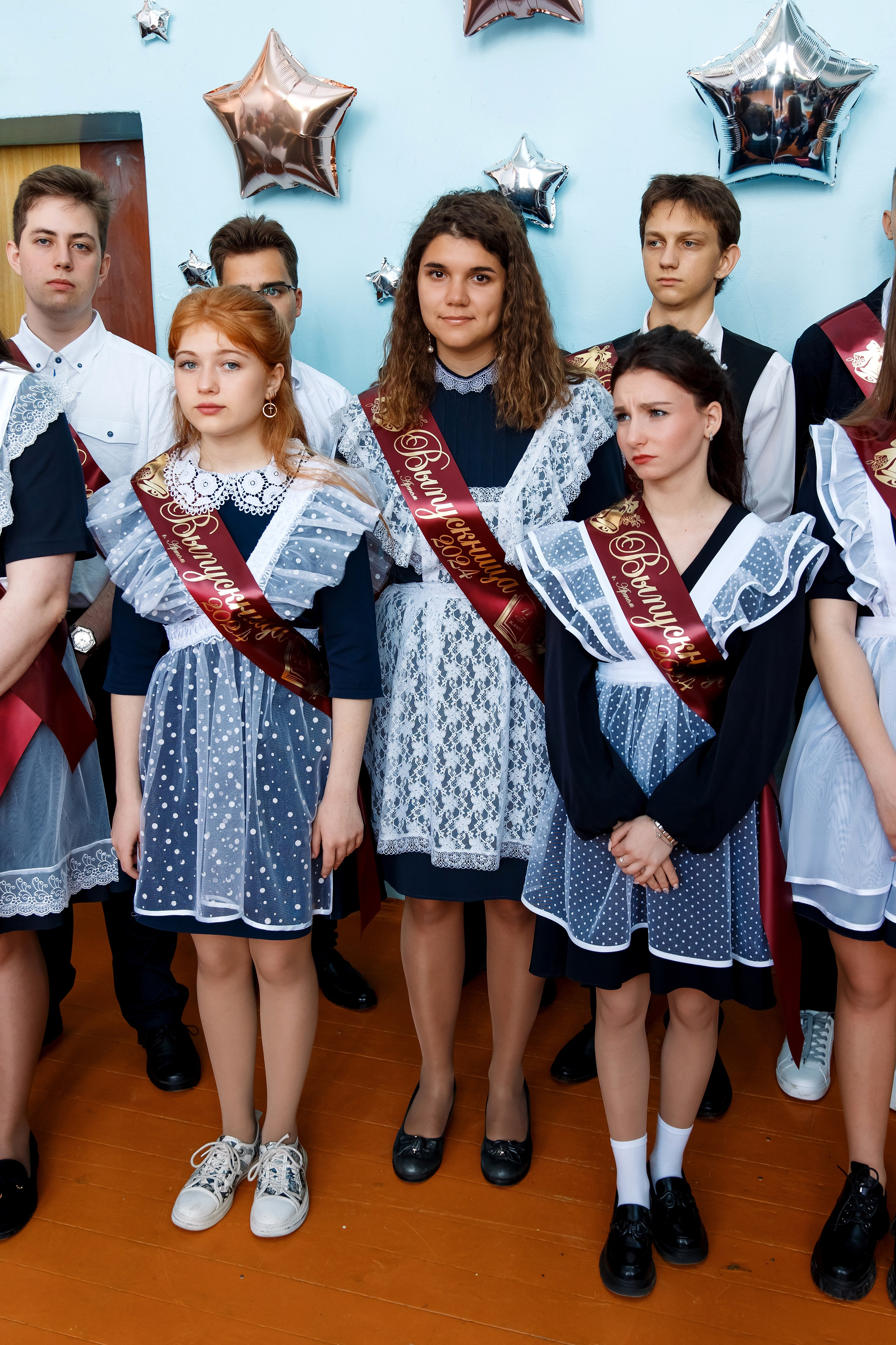 11 класс Последний звонок. Фотограф Любовь Корниенко, Примоский край