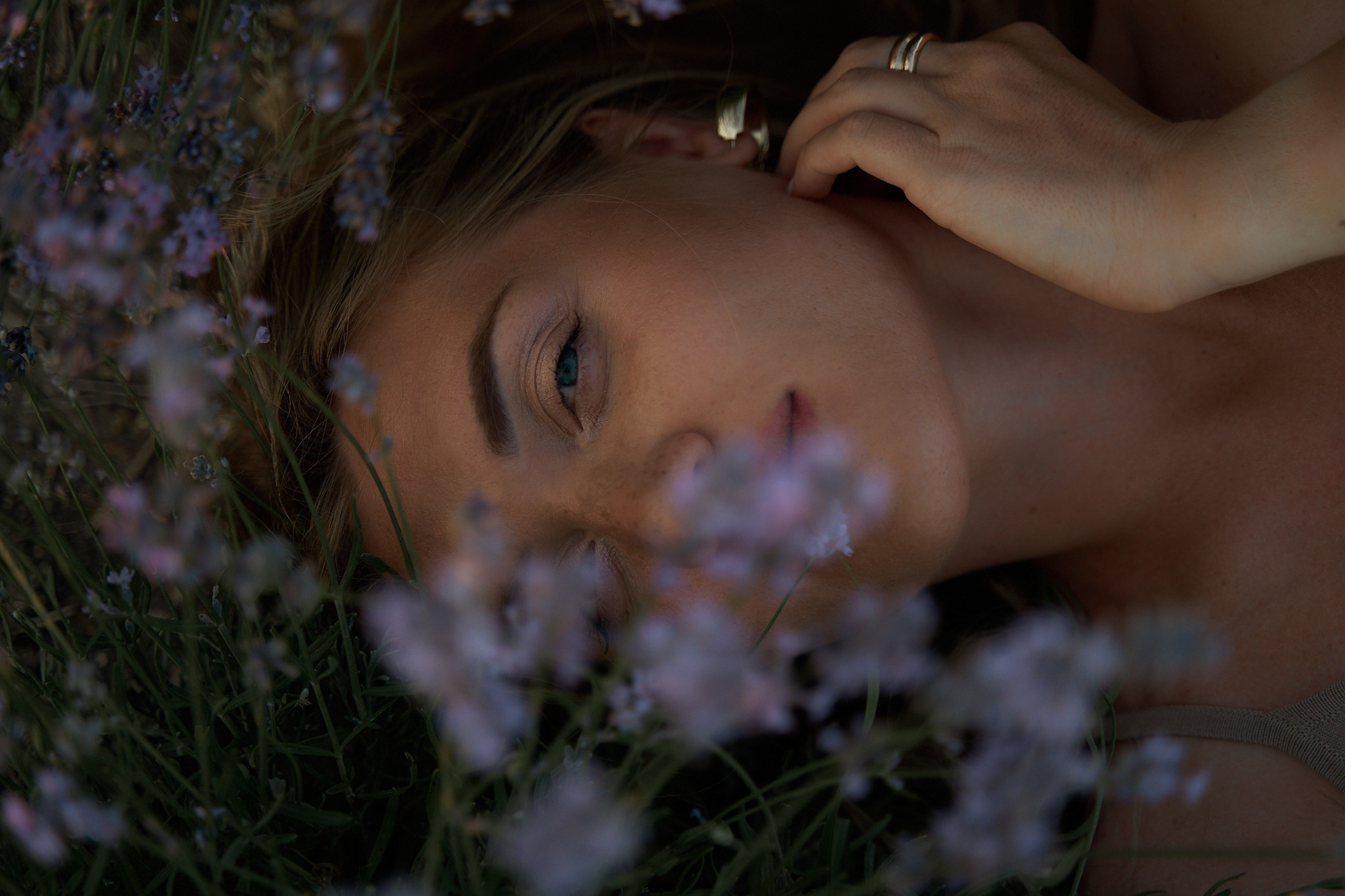 Андрей и Дарья: романтик на лавандовом поле. Фотограф в Анапе Надежда Соловьёва