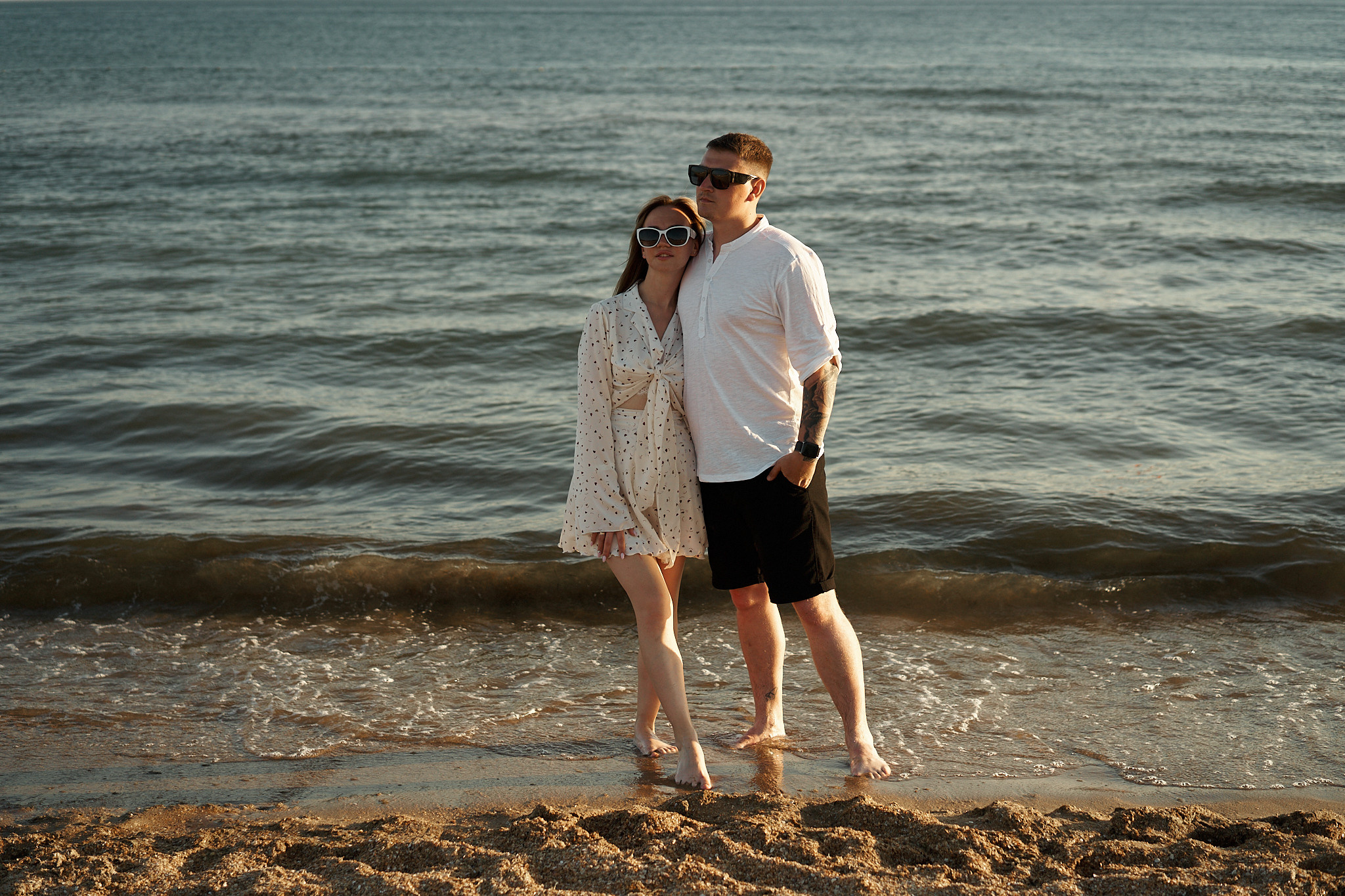 Коля и Оля: lovestory на закатном море. Фотограф в Анапе Надежда Соловьёва