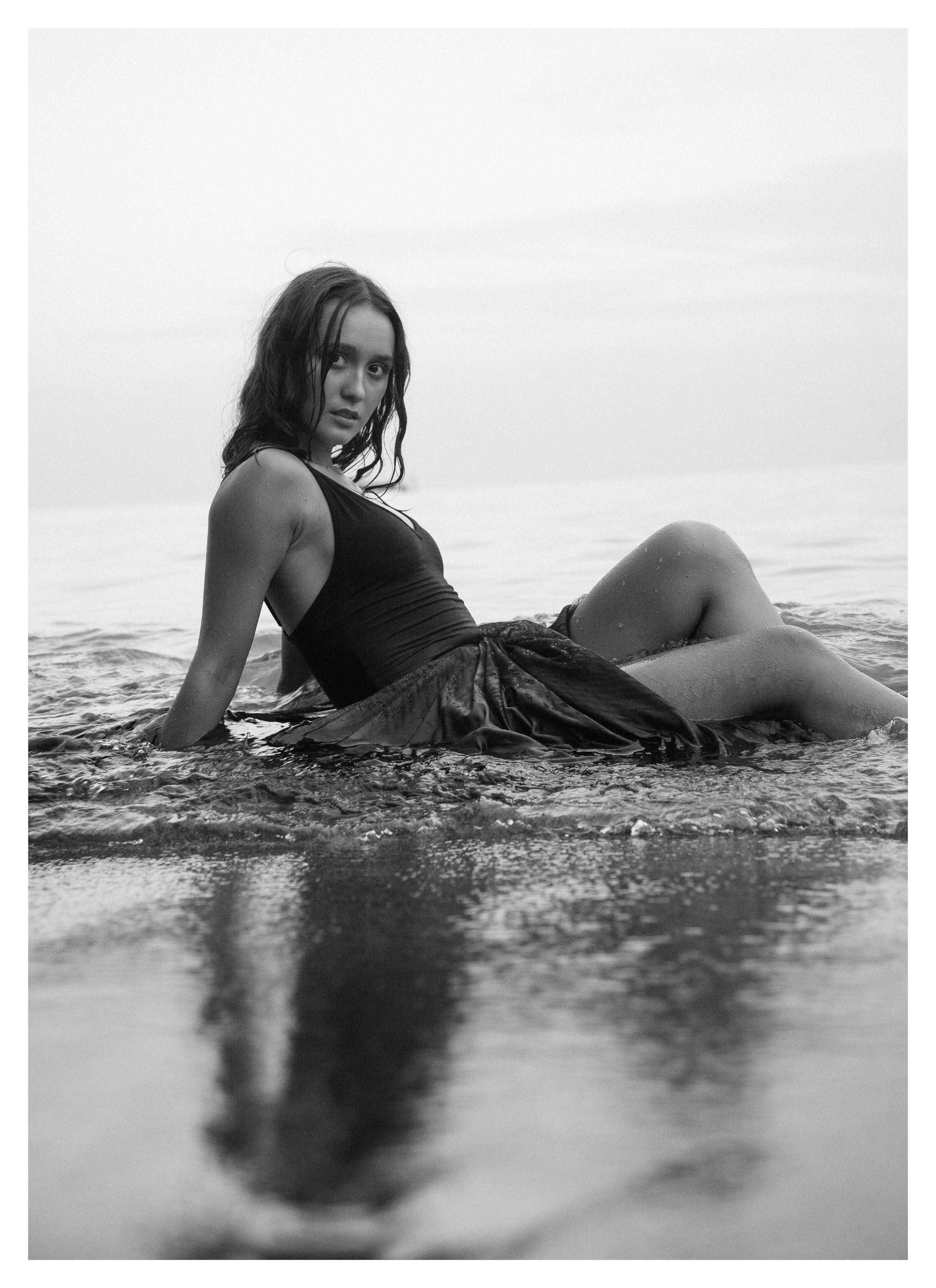 Лиза ЛИСТОПАД. портрет у моря. Фотография, как она есть