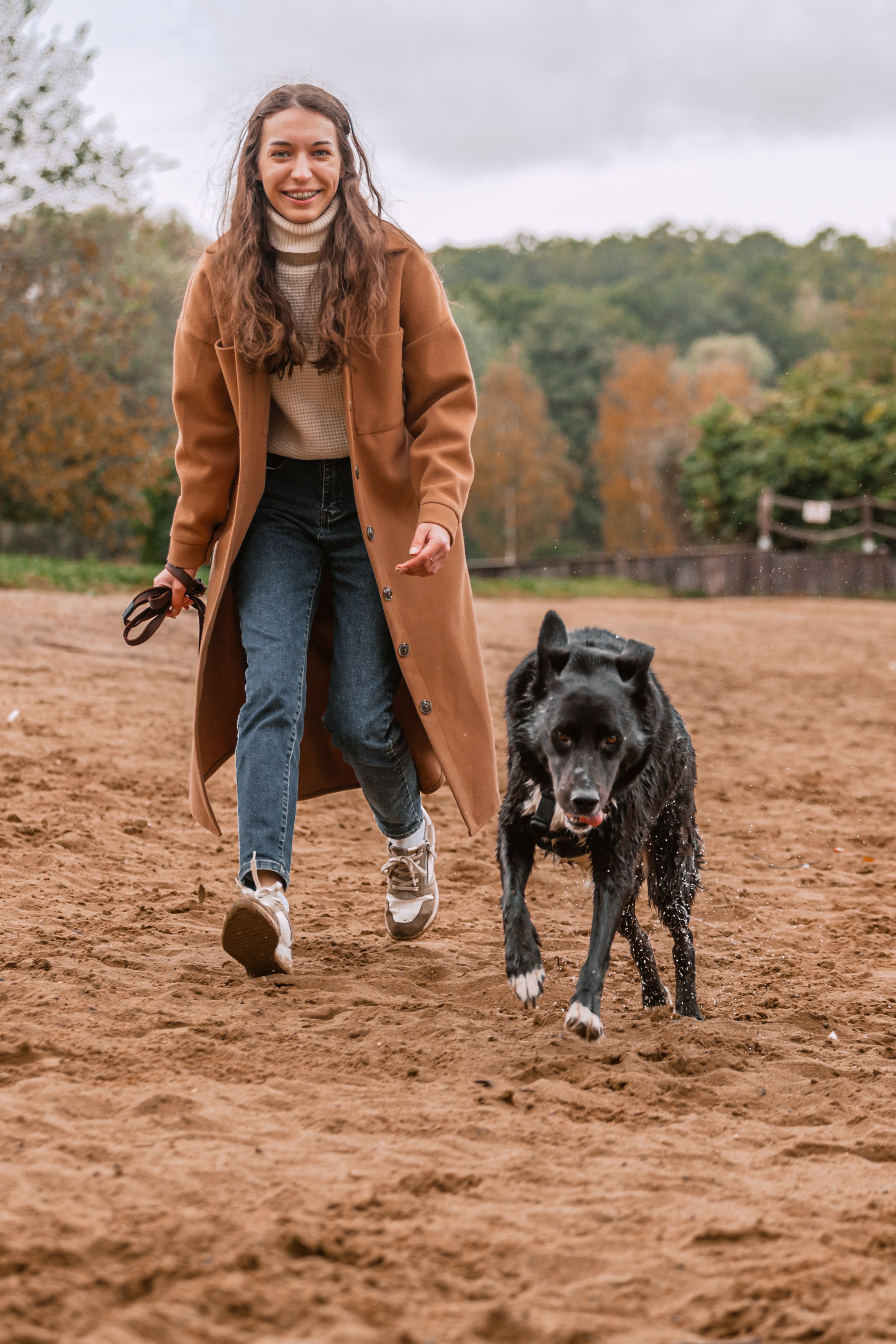 Юля и Фортуна. Фотограф-анималист Татьяна Степанова