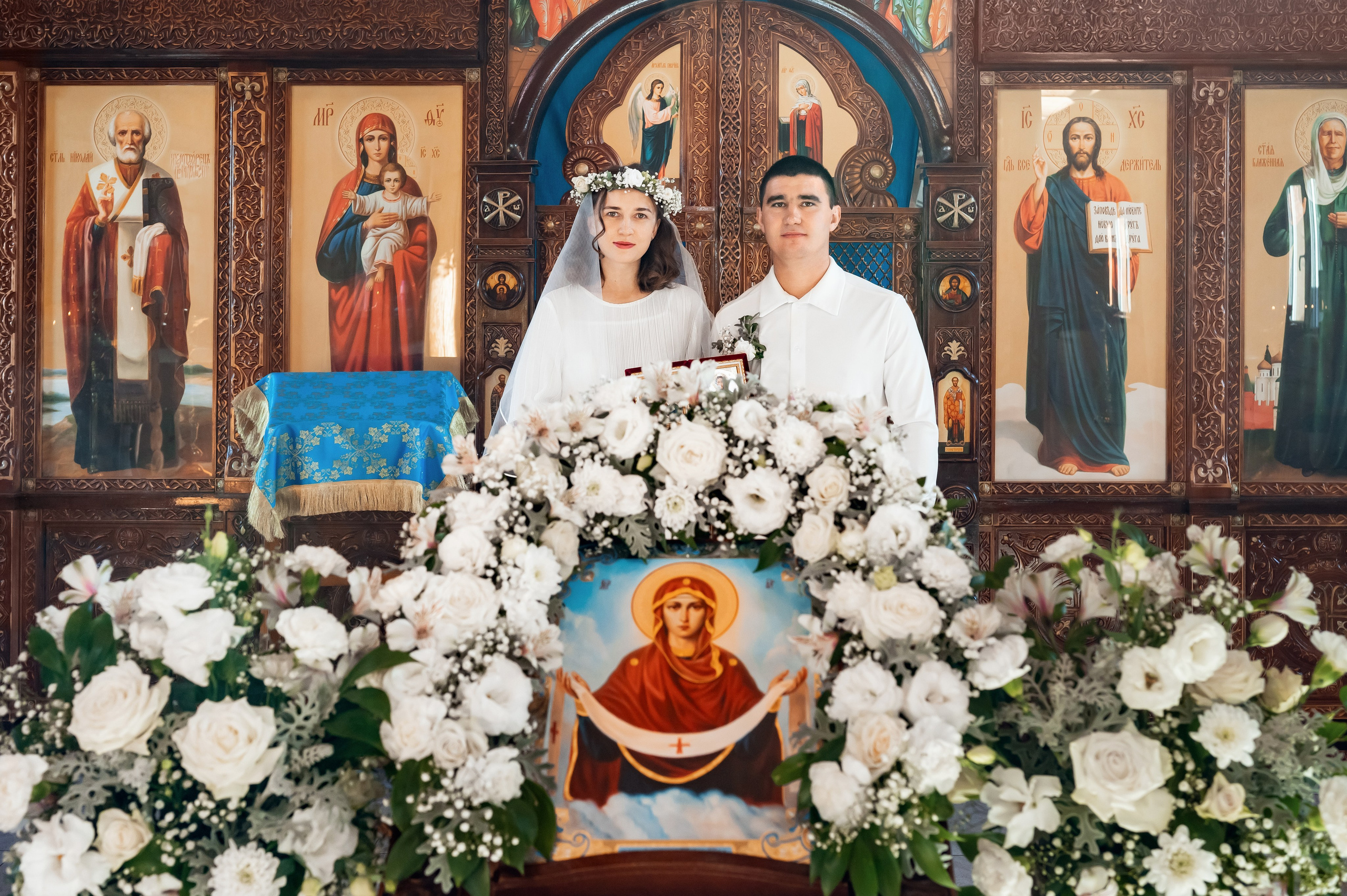 Венчание в Храме Матроны Московской. Церковный фотограф на Таинство Крещения и Венчания в Оренбурге и Оренбургской области Екатерина Белкина