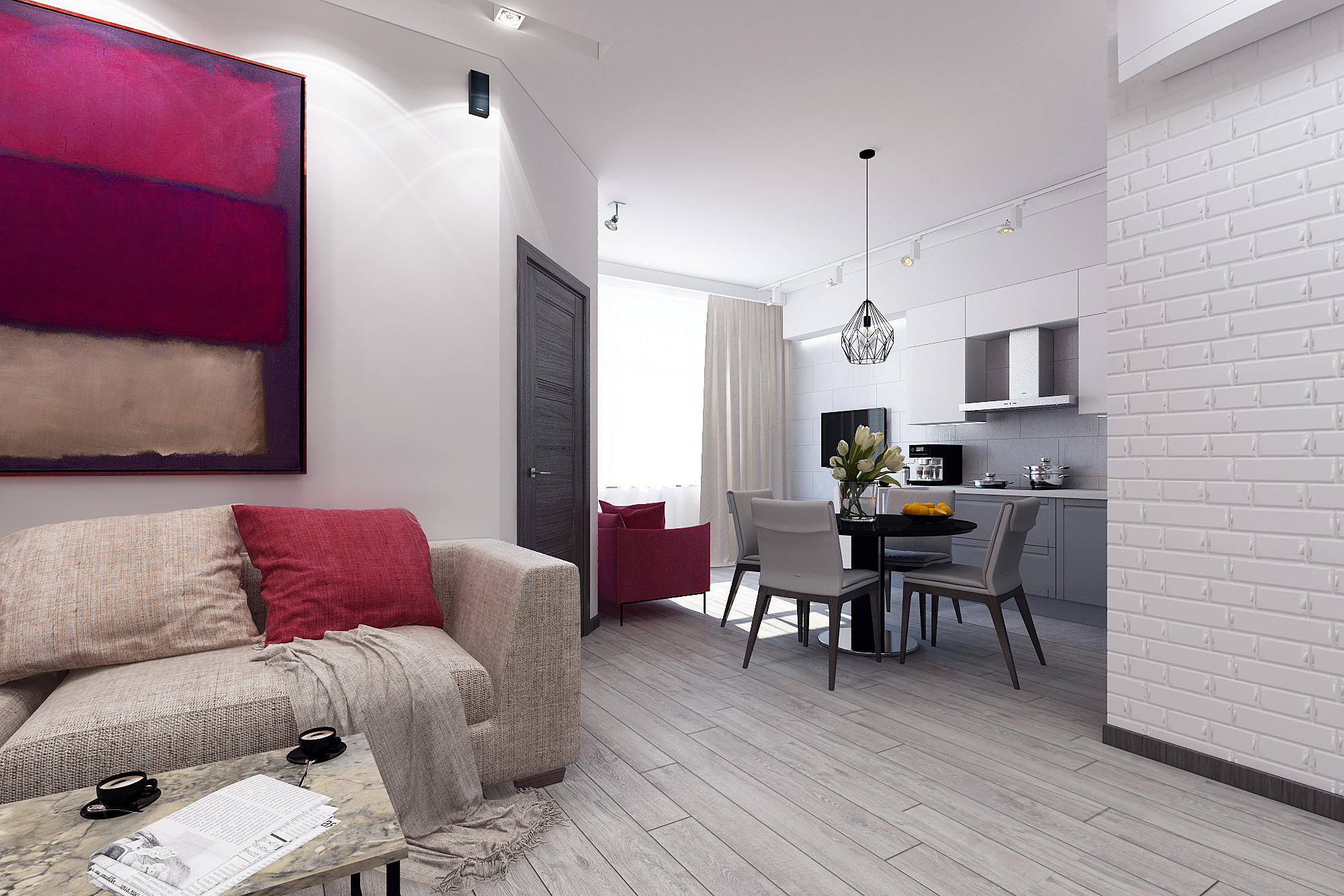 ЖК Триколор. 3-к квартира. 115 м². Авторский дизайн интерьера