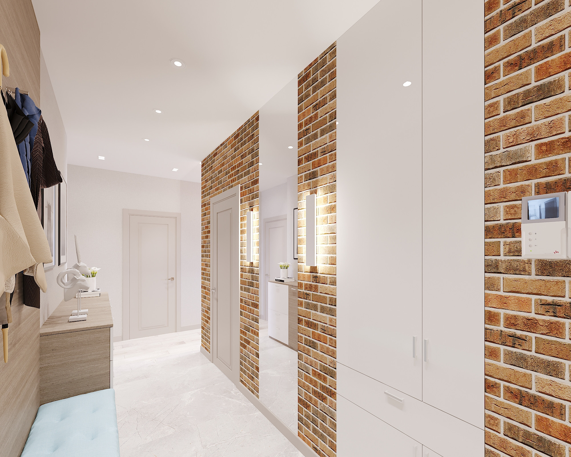 ЖК Рассказово. 2-к квартира. 68 м². Авторский дизайн интерьера