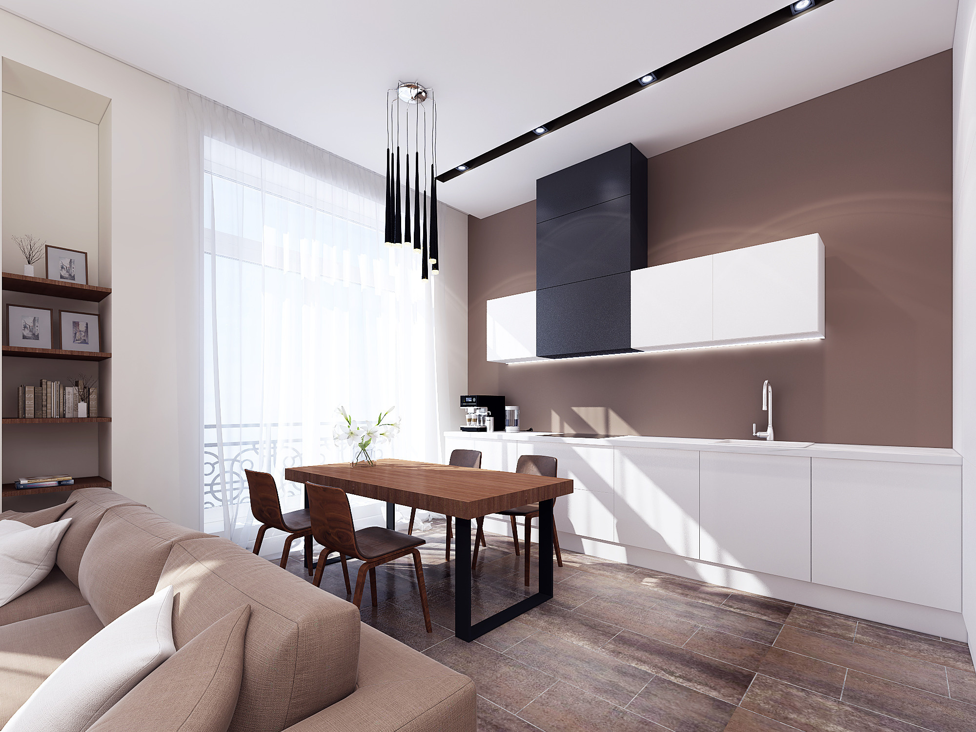 ЖК Дом на Люсиновской. 67 м². Авторский дизайн интерьера