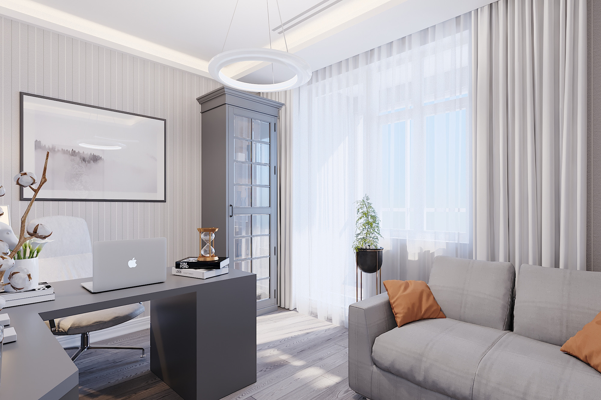 ЖК Дубровка. 4-к квартира.181 м². Авторский дизайн интерьера