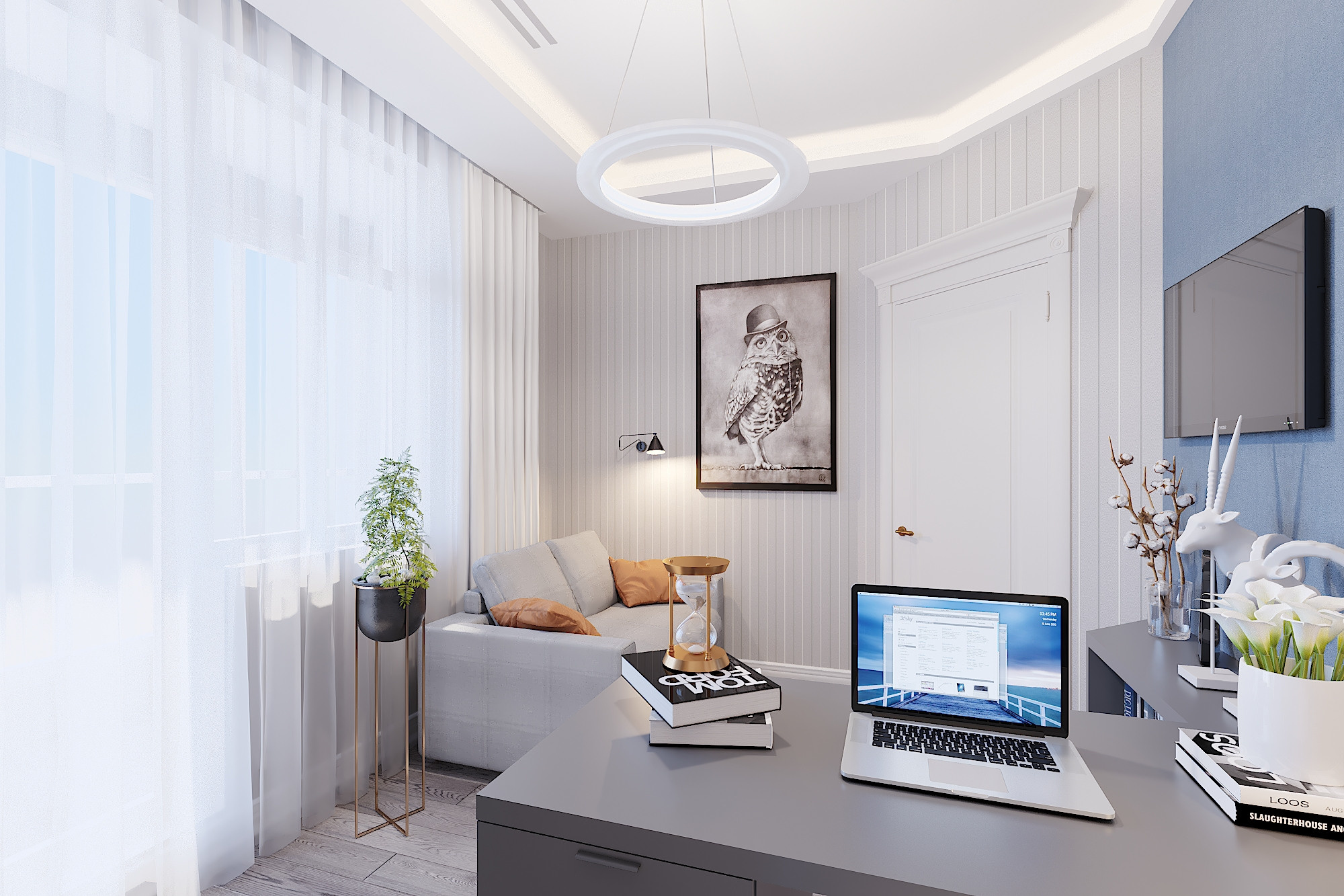 ЖК Дубровка. 4-к квартира.181 м². Авторский дизайн интерьера