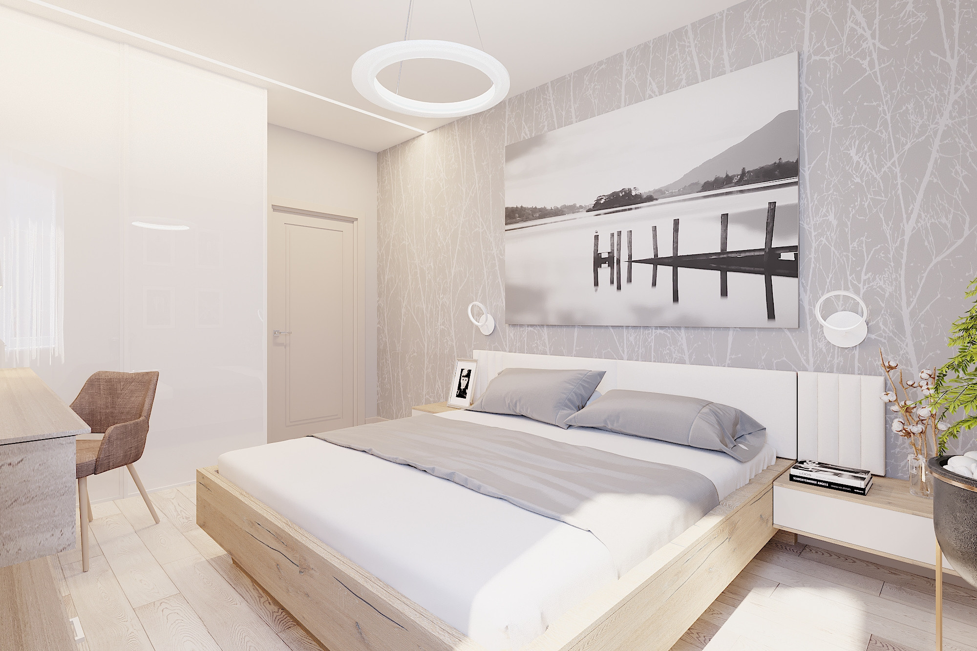 ЖК Рассказово. 2-к квартира. 68 м². Авторский дизайн интерьера