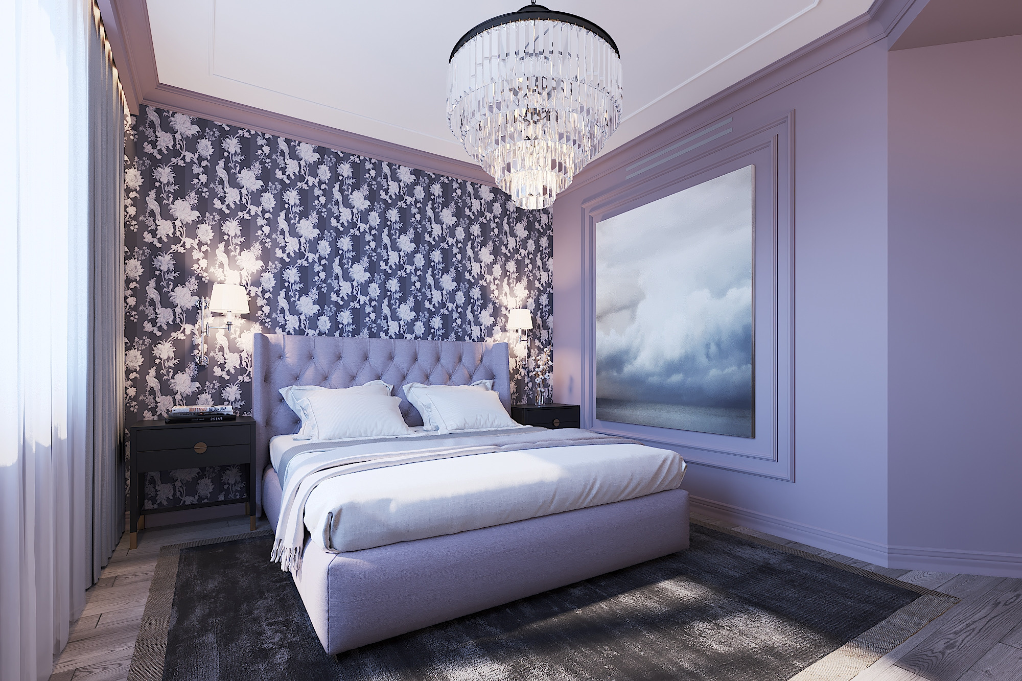 ЖК Дубровка. 4-к квартира.181 м². Авторский дизайн интерьера