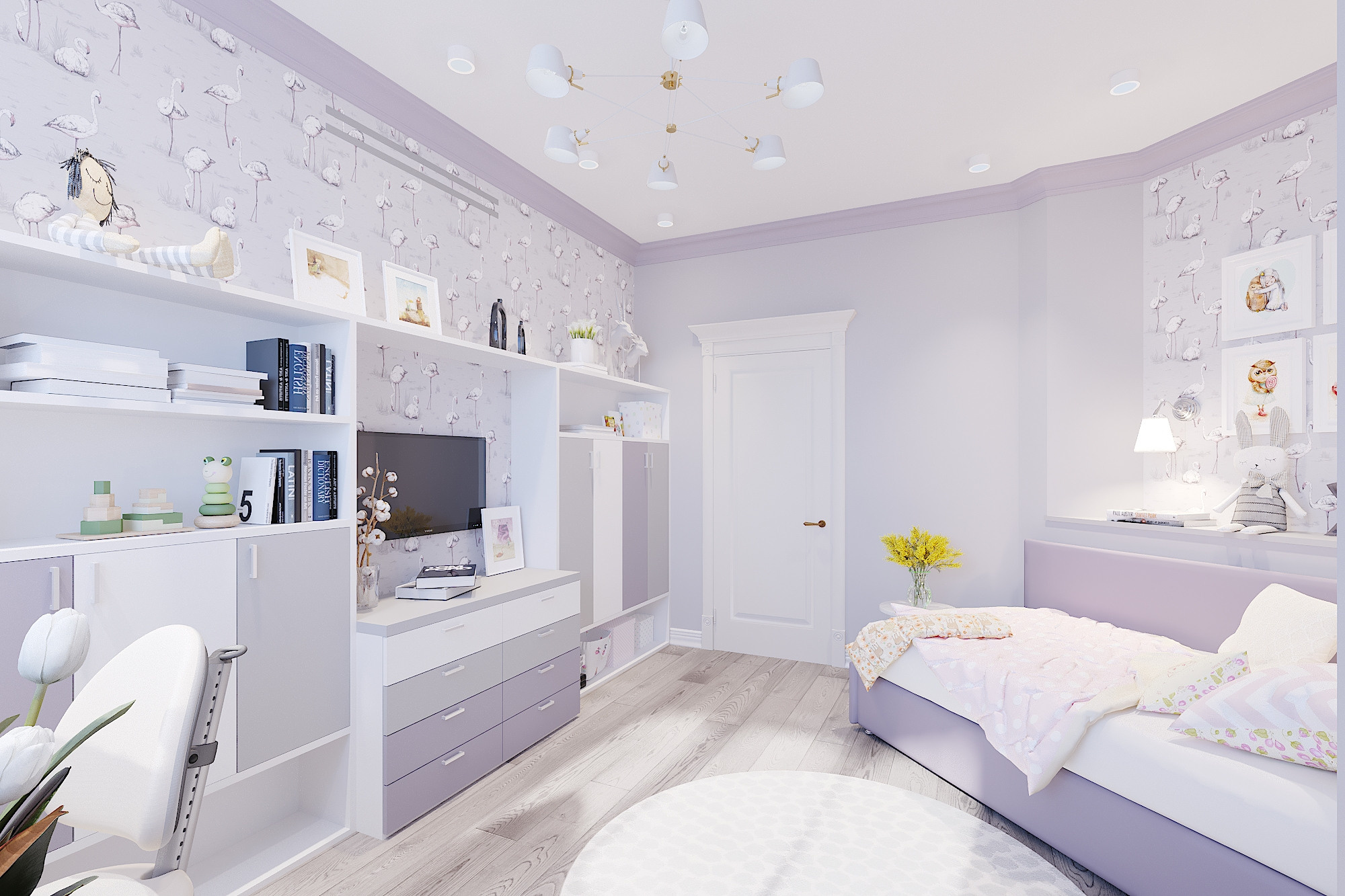 ЖК Дубровка. 4-к квартира.181 м². Авторский дизайн интерьера