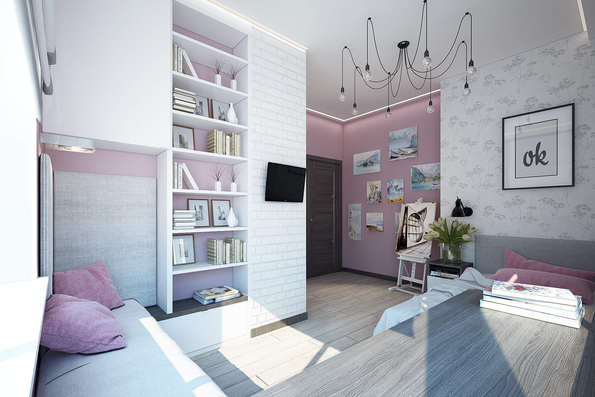 ЖК Триколор. 3-к квартира. 115 м². Авторский дизайн интерьера