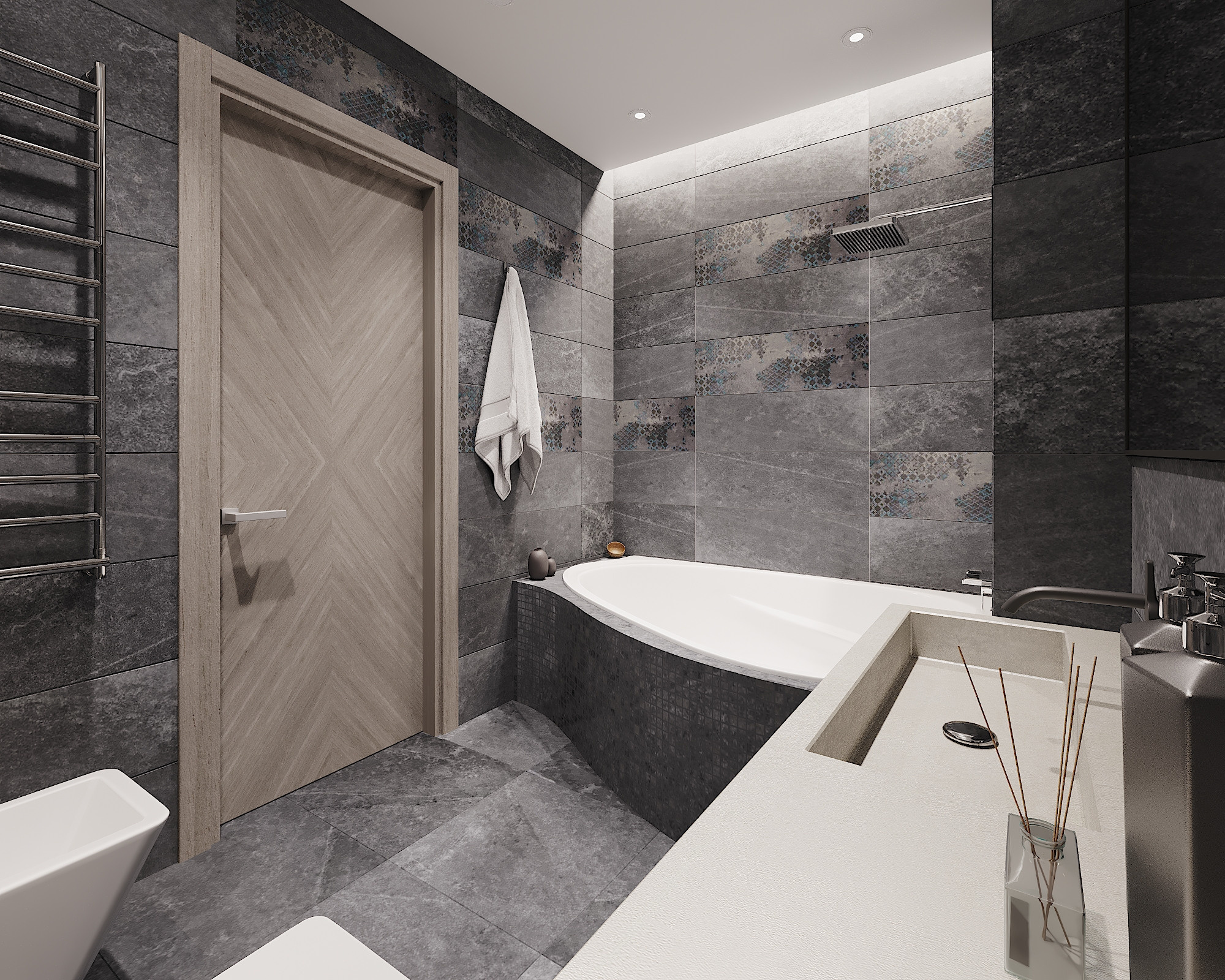 ЖК Воробьев дом. 3-к квартира. 129 м². Авторский дизайн интерьера