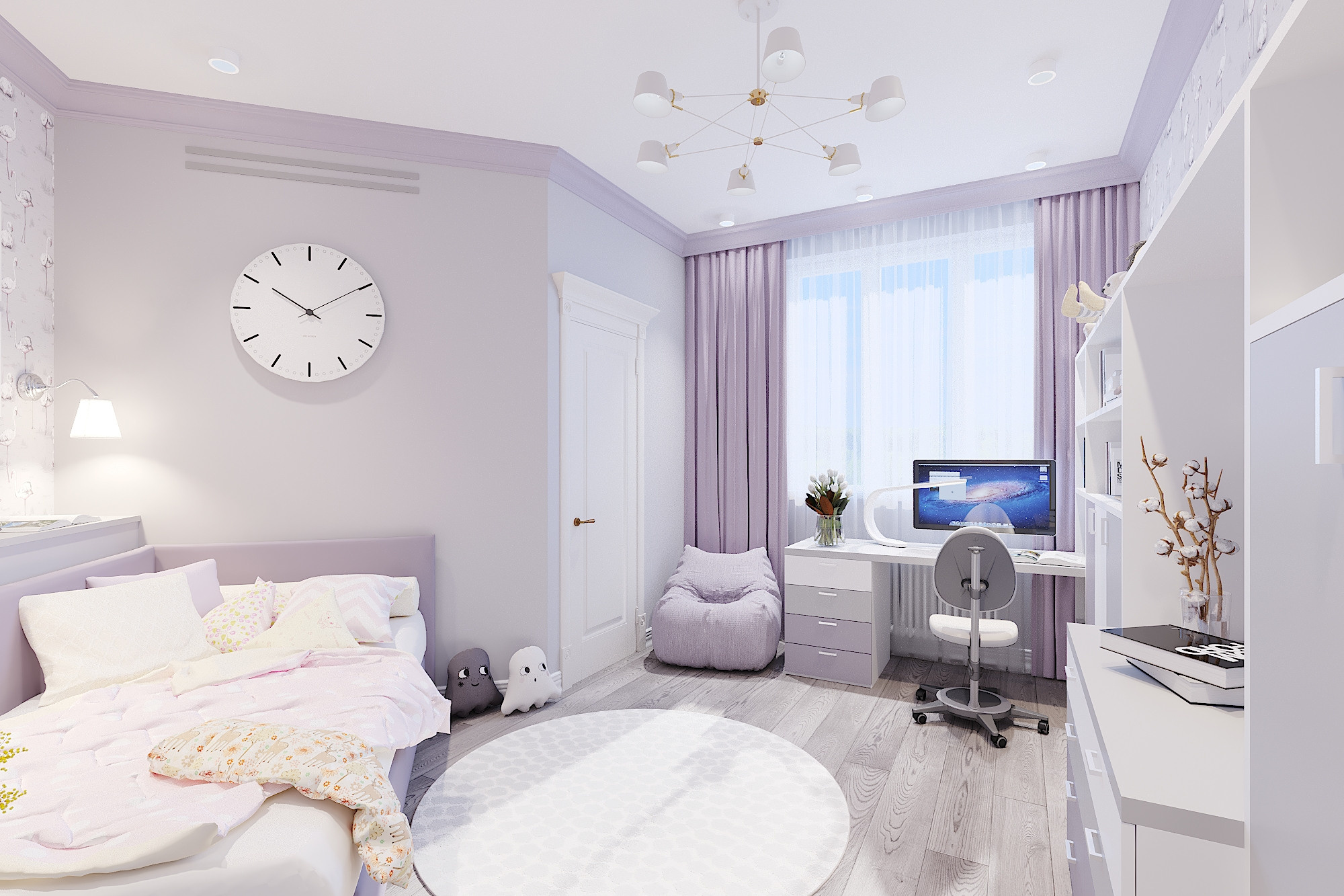 ЖК Дубровка. 4-к квартира.181 м². Авторский дизайн интерьера