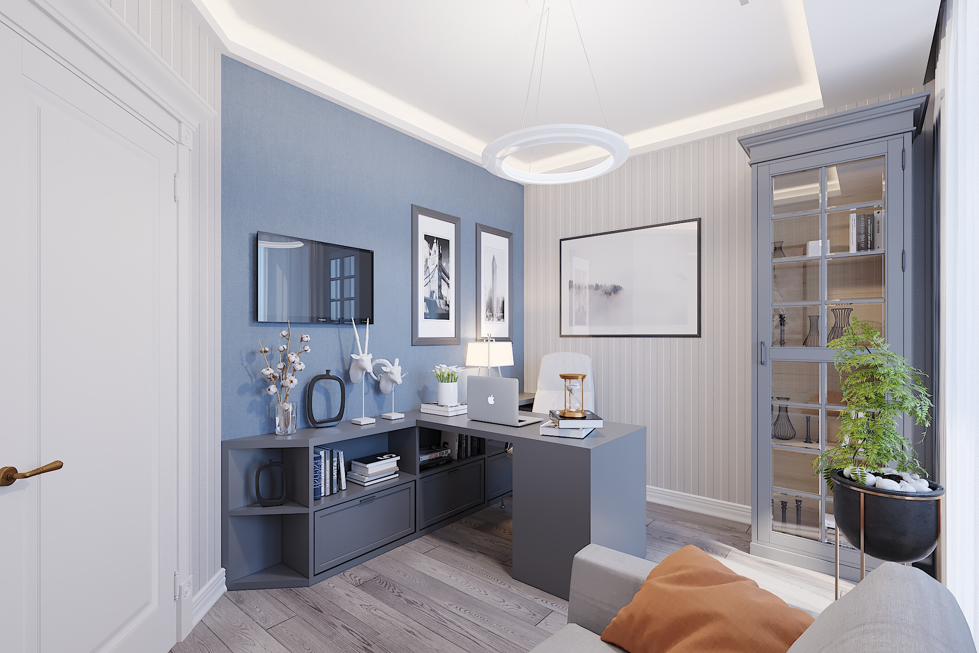 ЖК Дубровка. 4-к квартира.181 м². Авторский дизайн интерьера