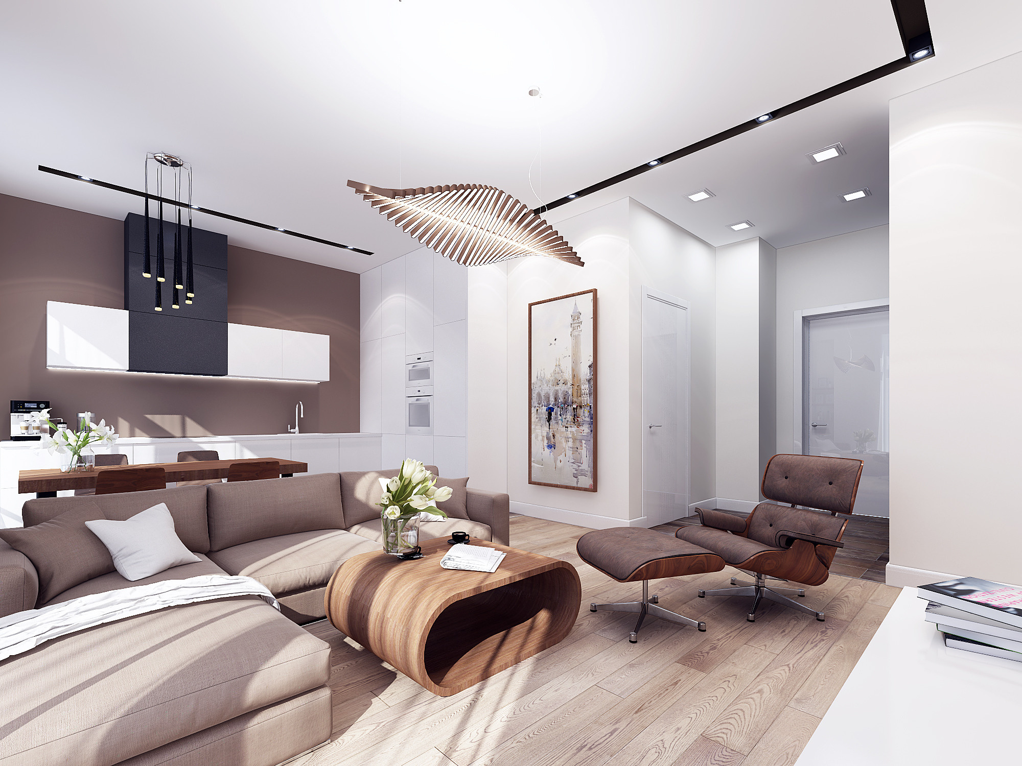 ЖК Дом на Люсиновской. 67 м². Авторский дизайн интерьера