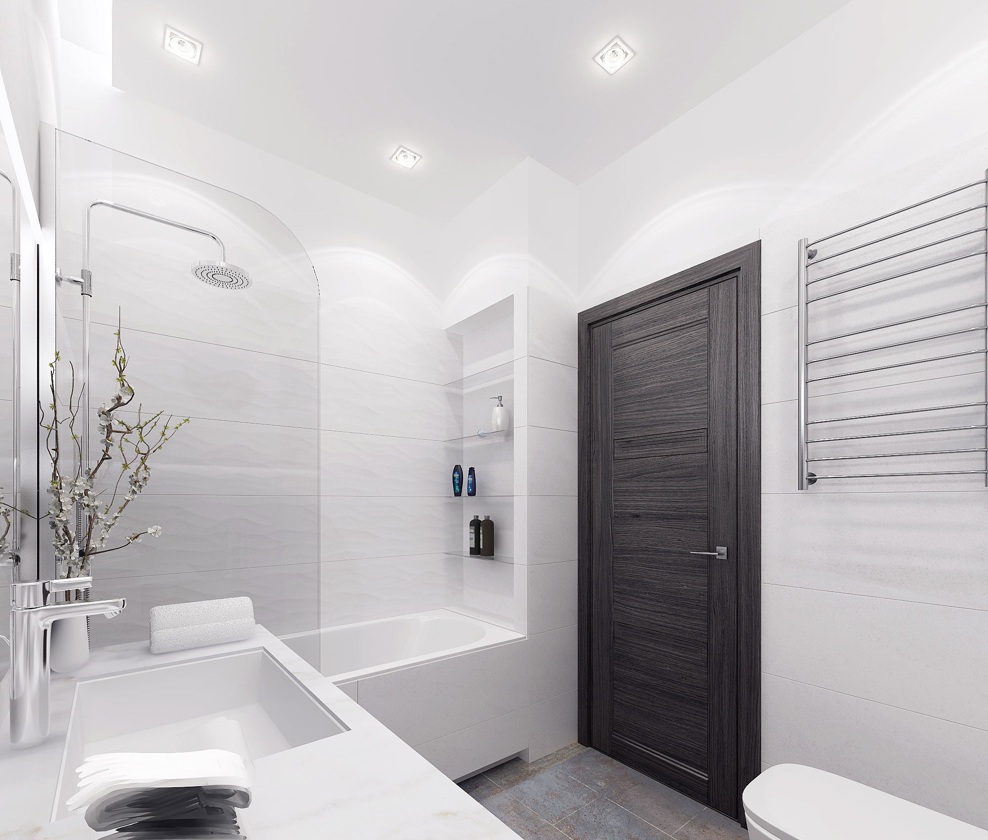 ЖК Триколор. 3-к квартира. 115 м². Авторский дизайн интерьера