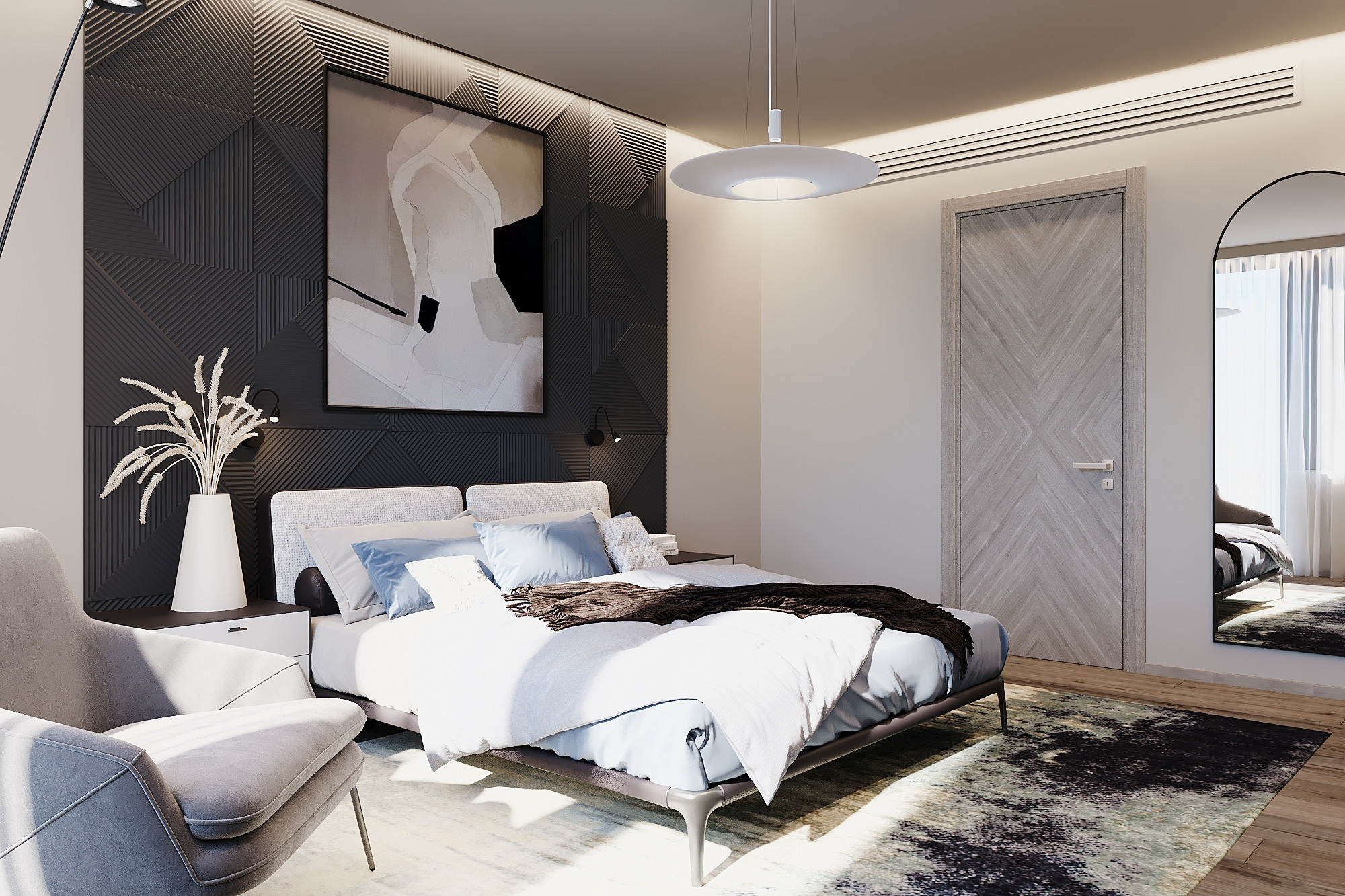 ЖК Воробьев дом. 3-к квартира. 129 м². Авторский дизайн интерьера