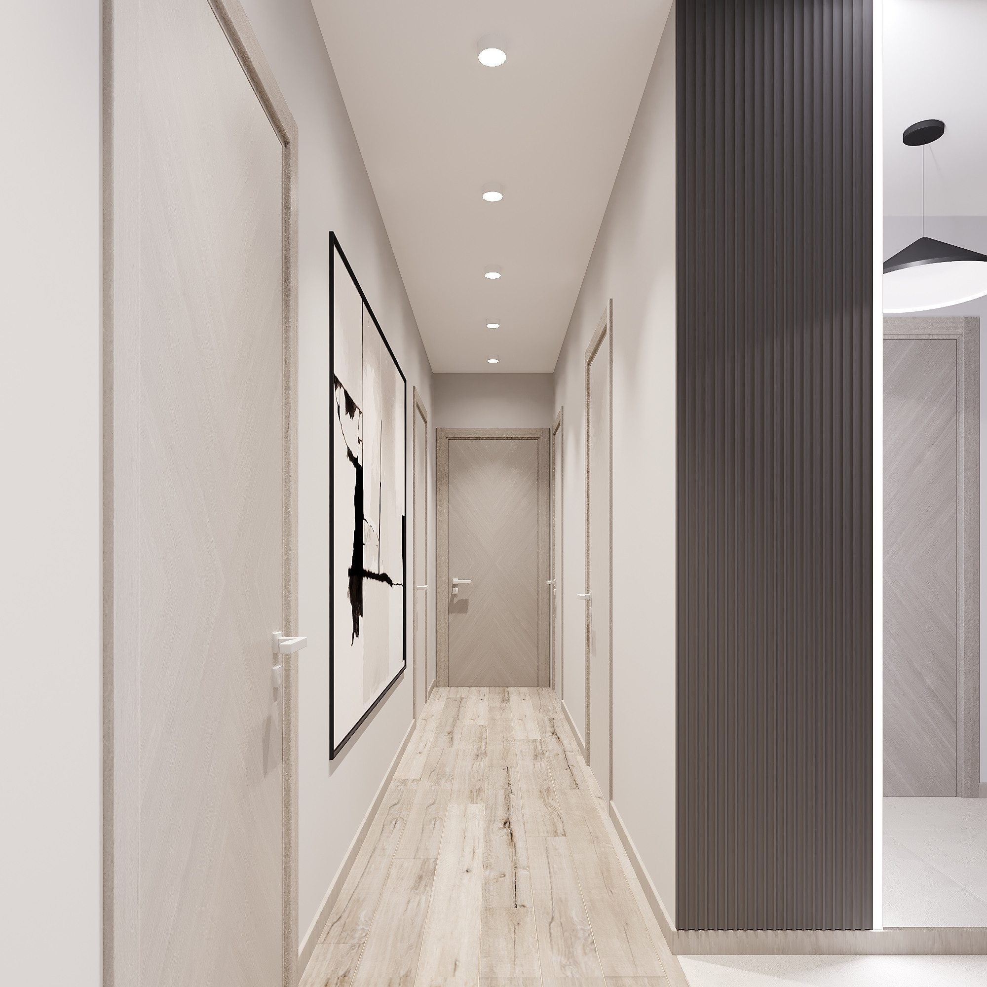 ЖК Воробьев дом. 3-к квартира. 129 м². Авторский дизайн интерьера