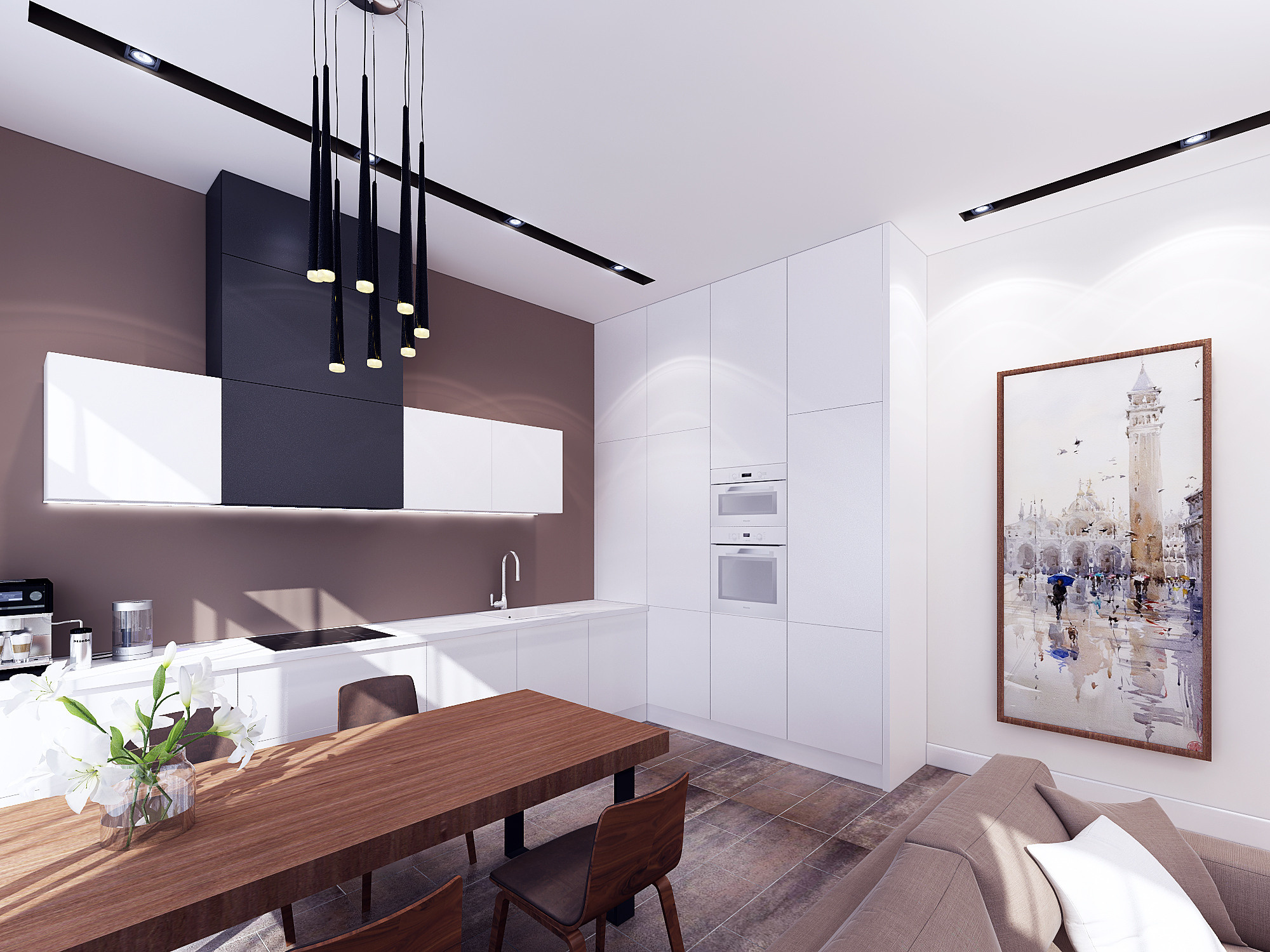 ЖК Дом на Люсиновской. 67 м². Авторский дизайн интерьера