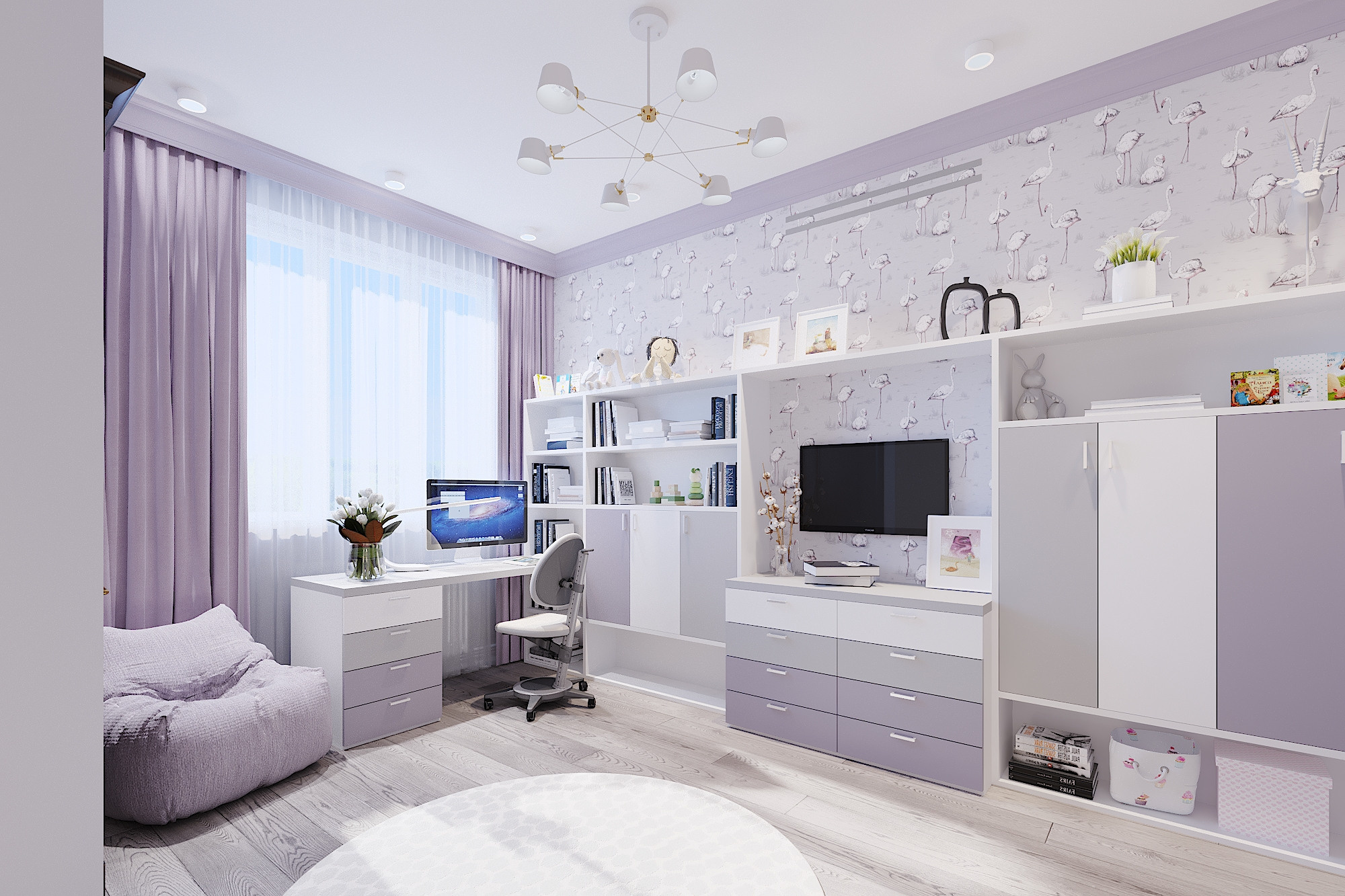 ЖК Дубровка. 4-к квартира.181 м². Авторский дизайн интерьера