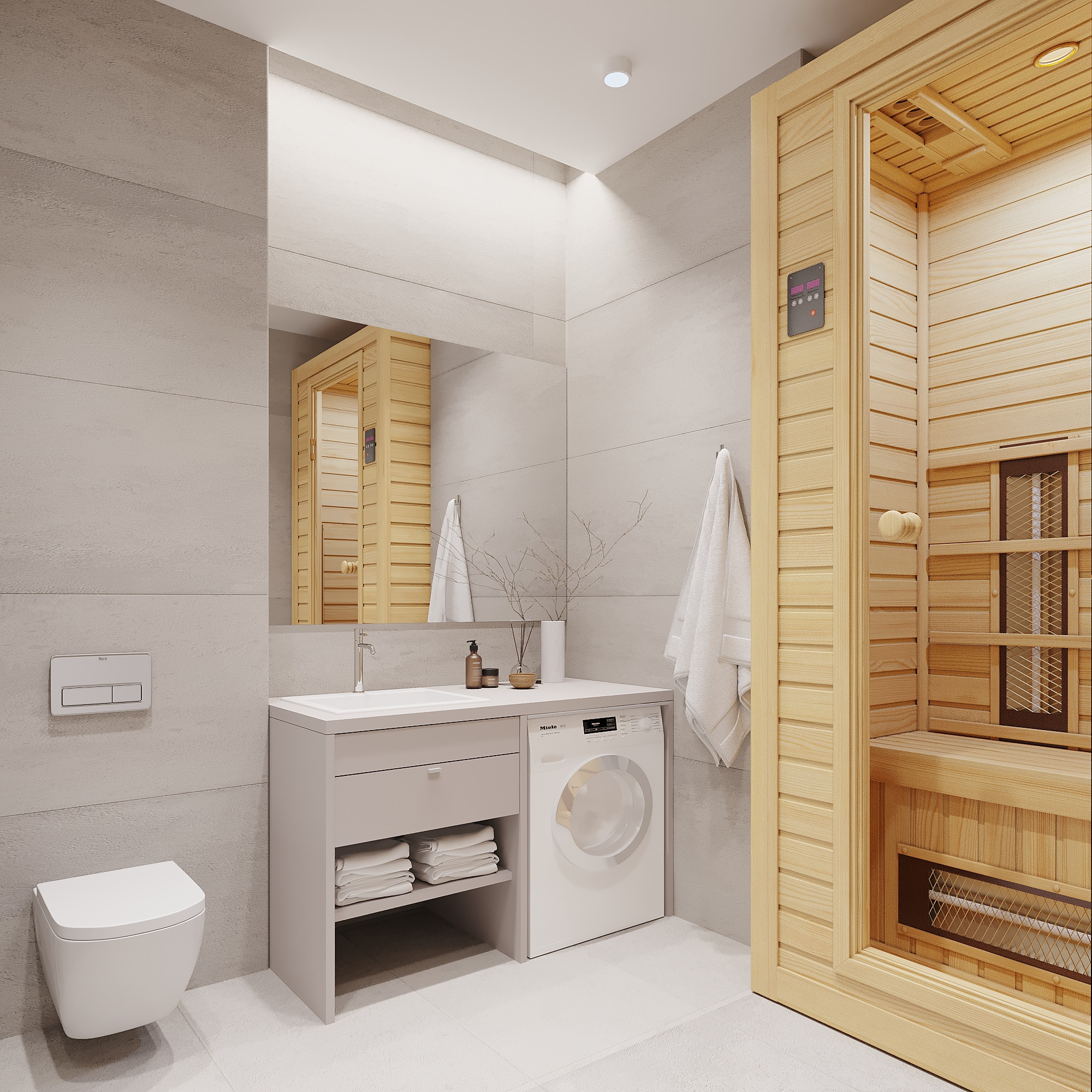 ЖК Воробьев дом. 3-к квартира. 129 м². Авторский дизайн интерьера