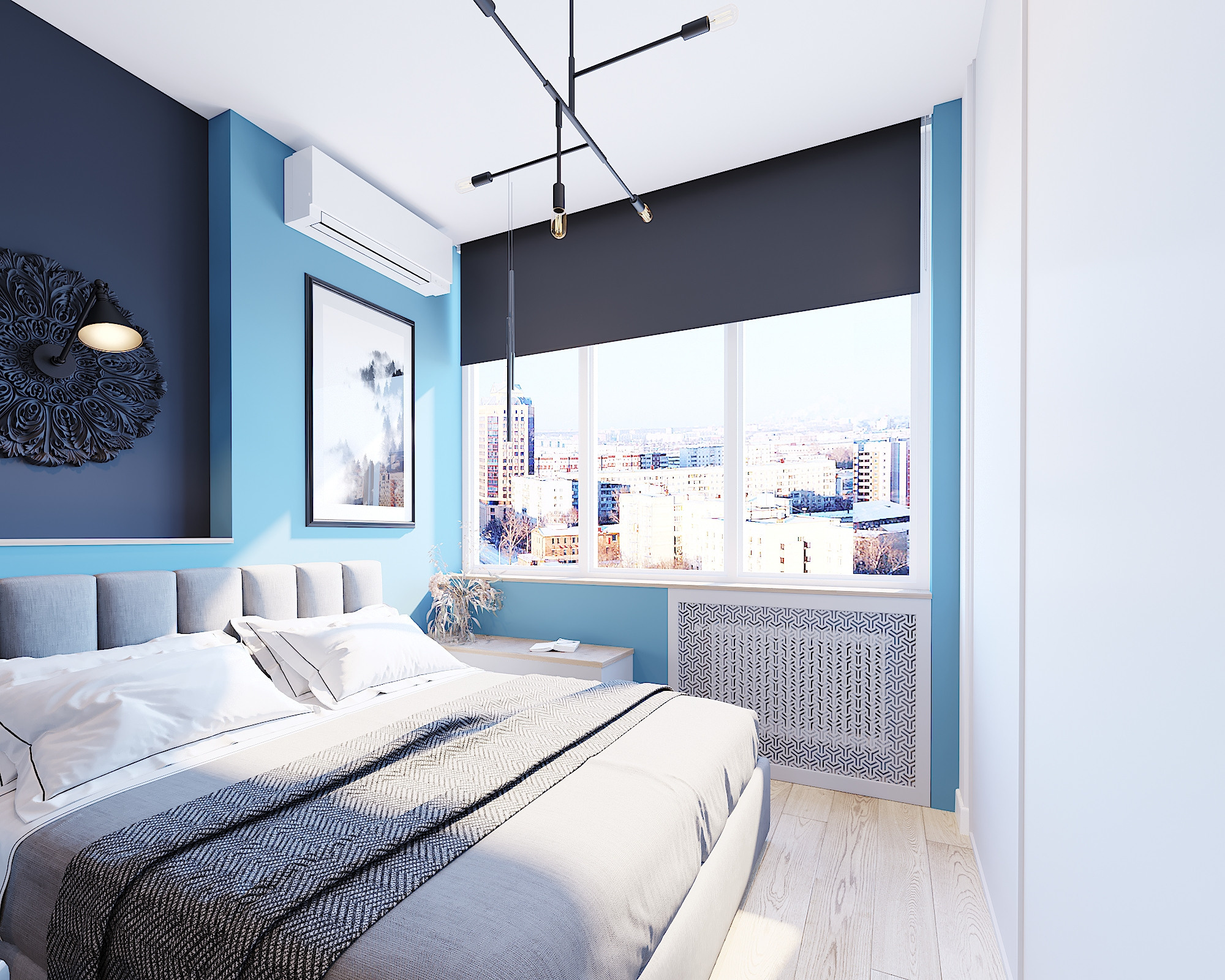 ЖК Технопарк. 1-к квартира. 38 м². Авторский дизайн интерьера