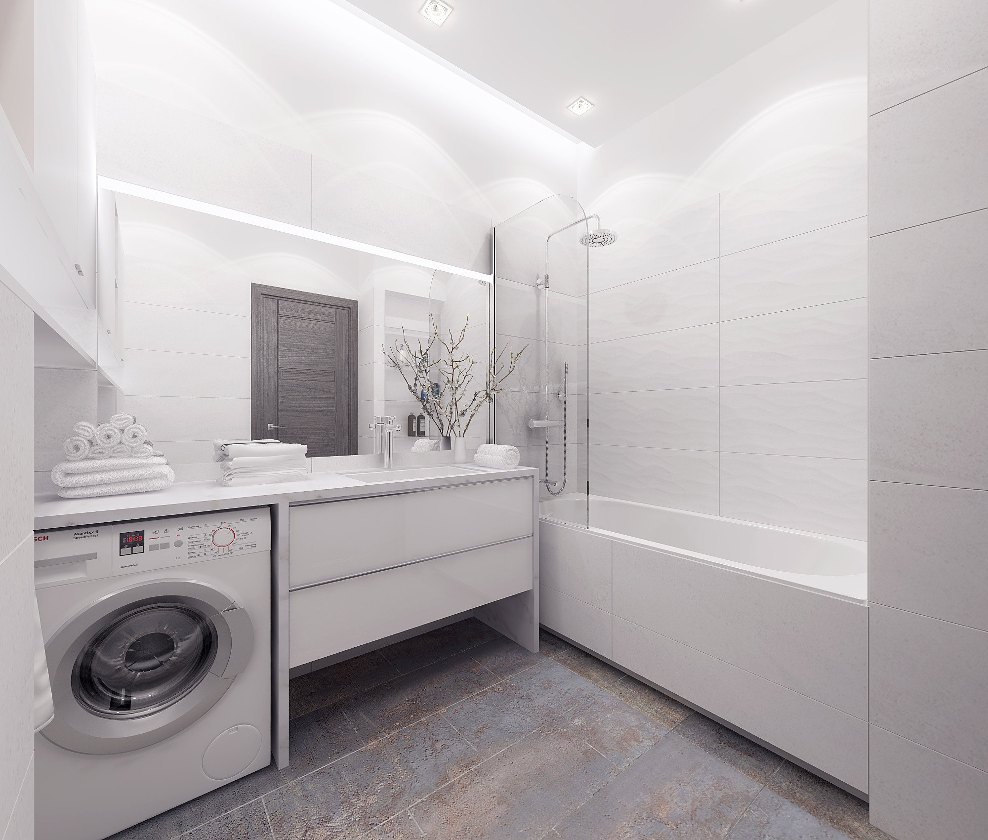 ЖК Триколор. 3-к квартира. 115 м². Авторский дизайн интерьера