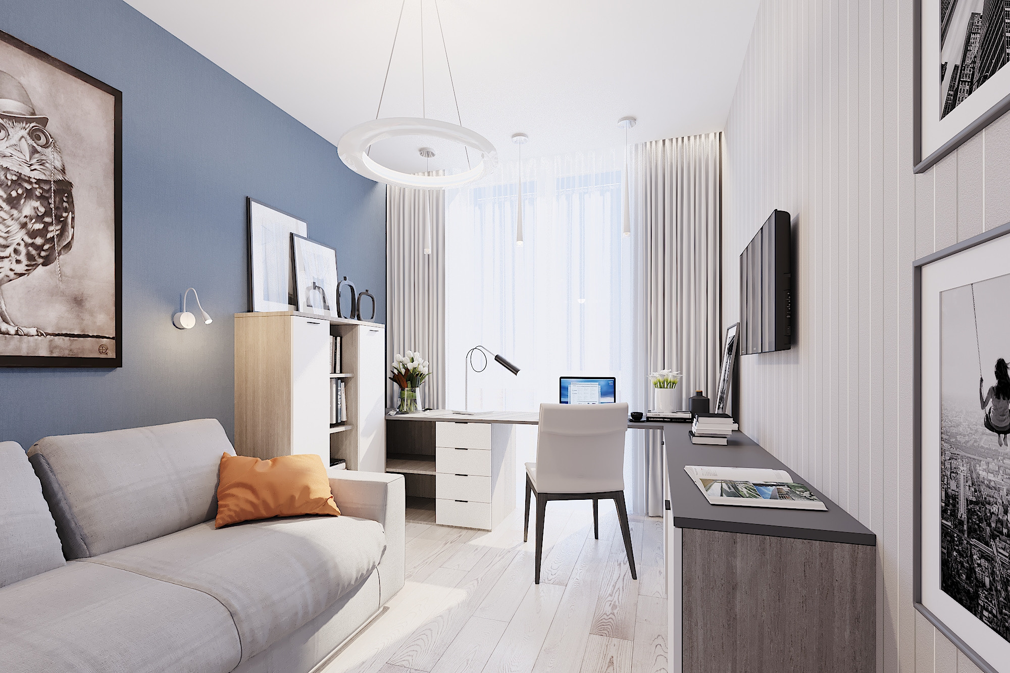 ЖК Новая Звезда. 2-к квартира. 78 м². Авторский дизайн интерьера