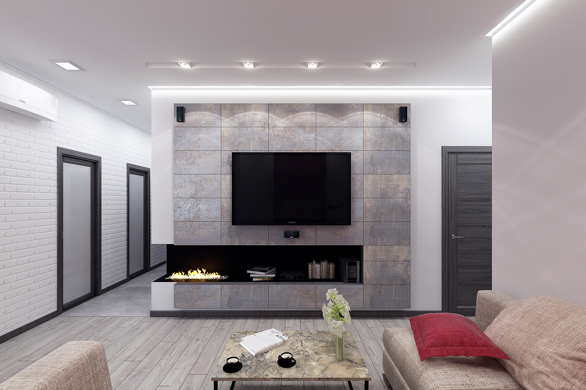 ЖК Триколор. 3-к квартира. 115 м². Авторский дизайн интерьера