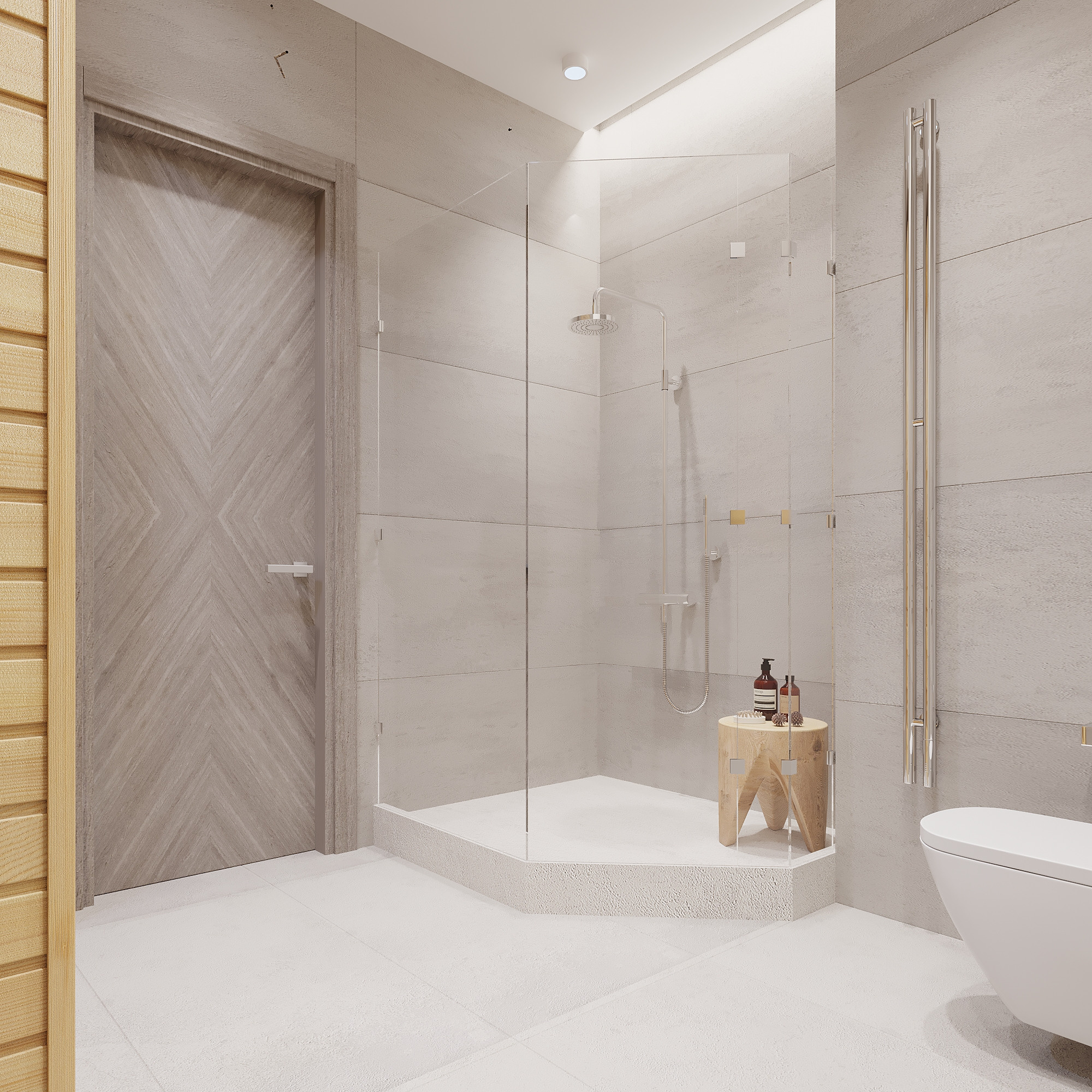 ЖК Воробьев дом. 3-к квартира. 129 м². Авторский дизайн интерьера