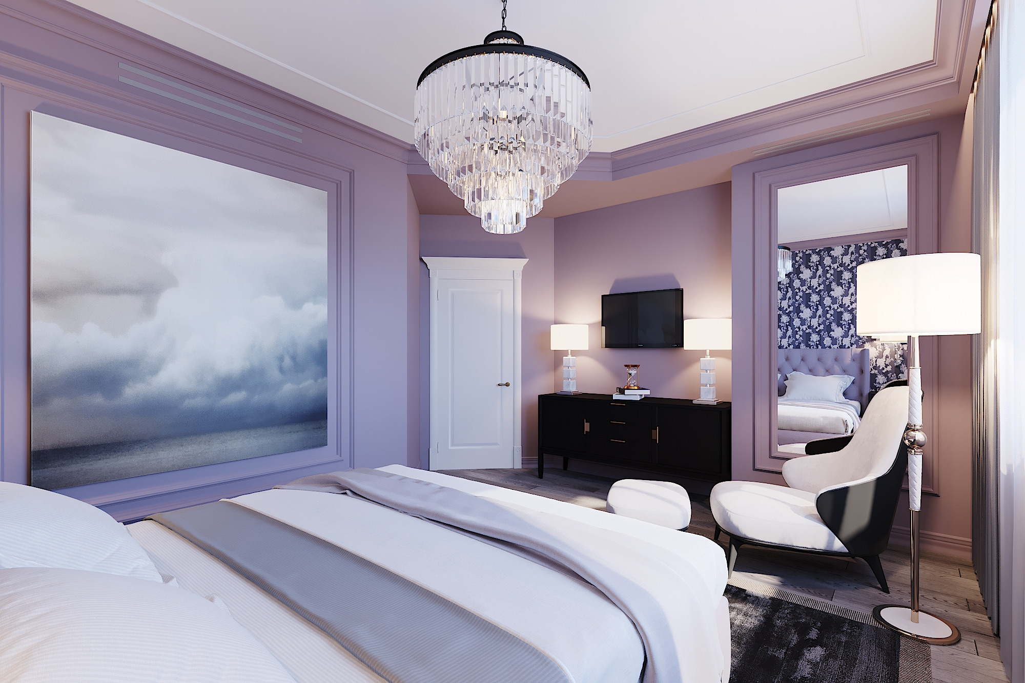 ЖК Дубровка. 4-к квартира.181 м². Авторский дизайн интерьера