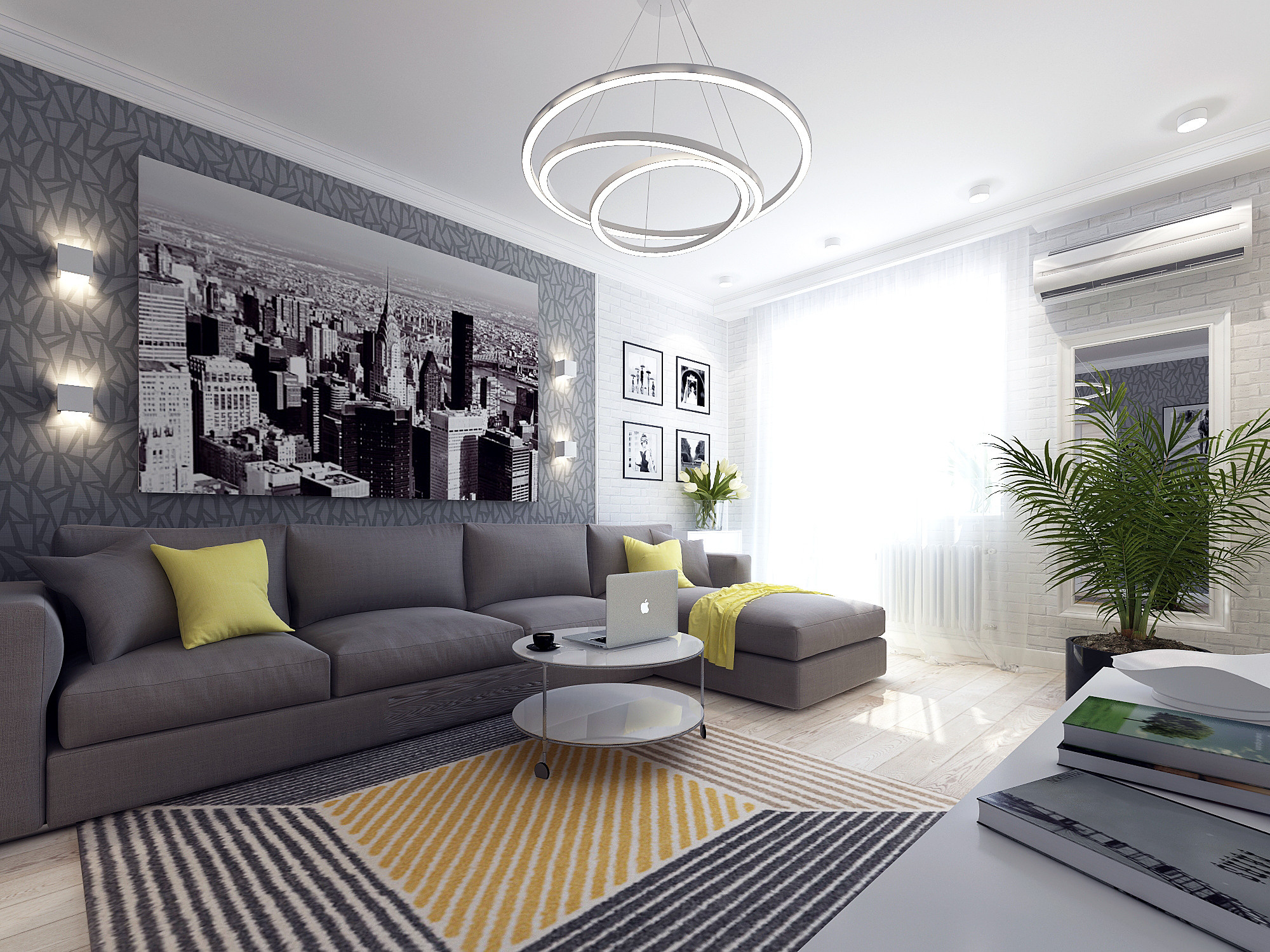 ЖК Новое Домодедово. 3-к квартира. 75 м². Авторский дизайн интерьера