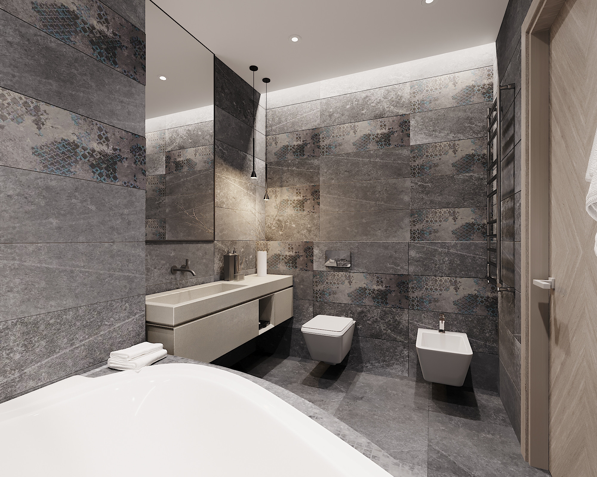 ЖК Воробьев дом. 3-к квартира. 129 м². Авторский дизайн интерьера