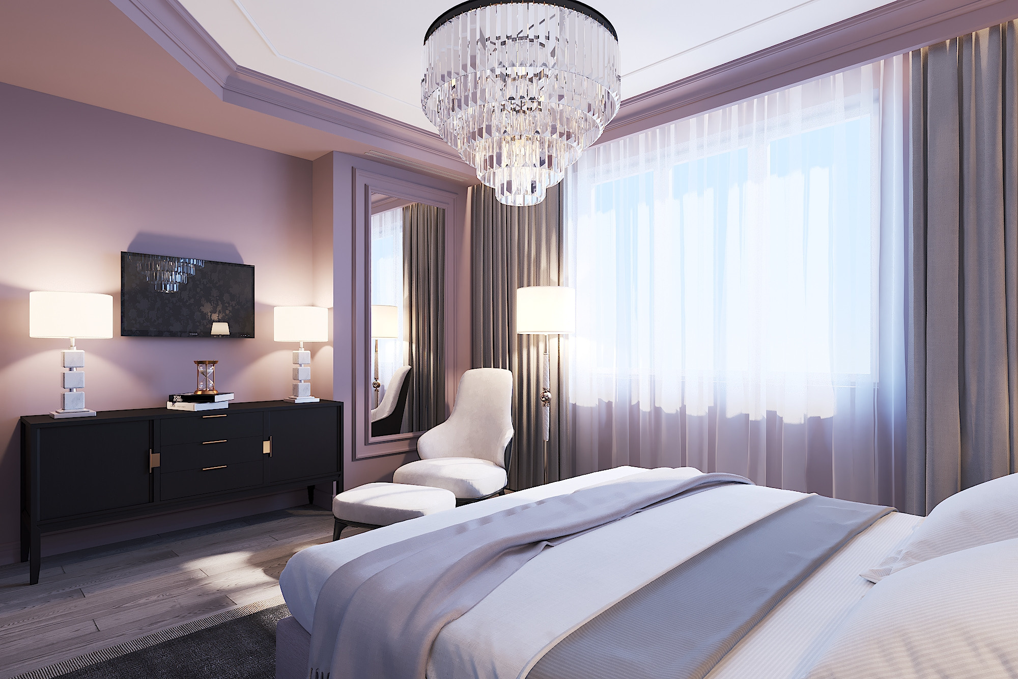 ЖК Дубровка. 4-к квартира.181 м². Авторский дизайн интерьера