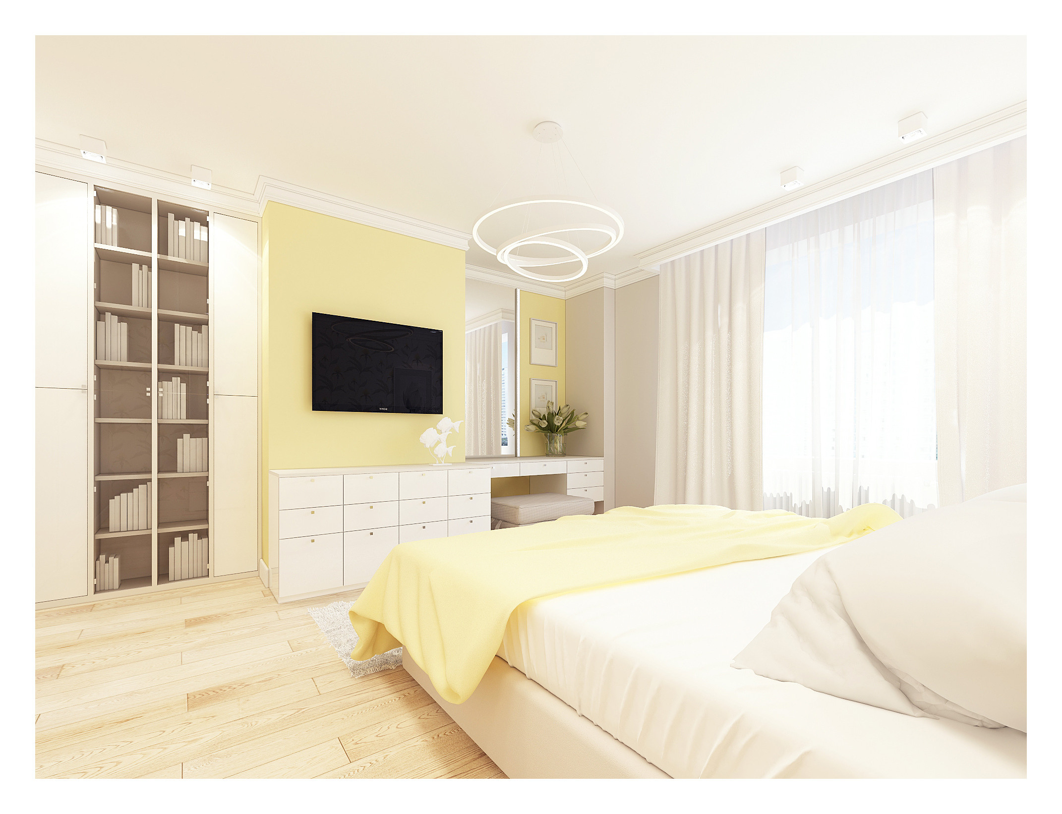 ЖК Московский. 2-к квартира. 57 м². Авторский дизайн интерьера