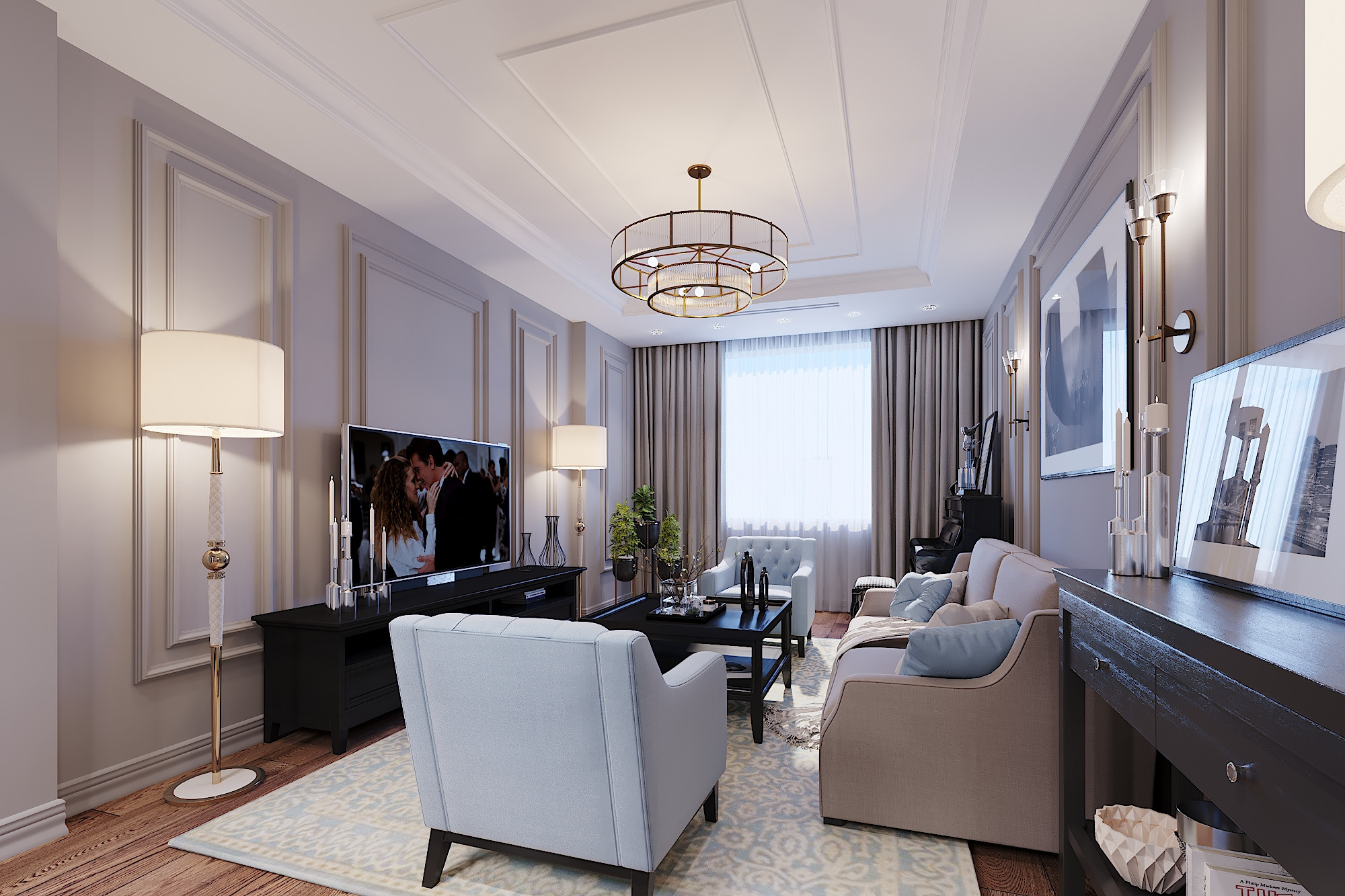 ЖК Дубровка. 4-к квартира.181 м². Авторский дизайн интерьера