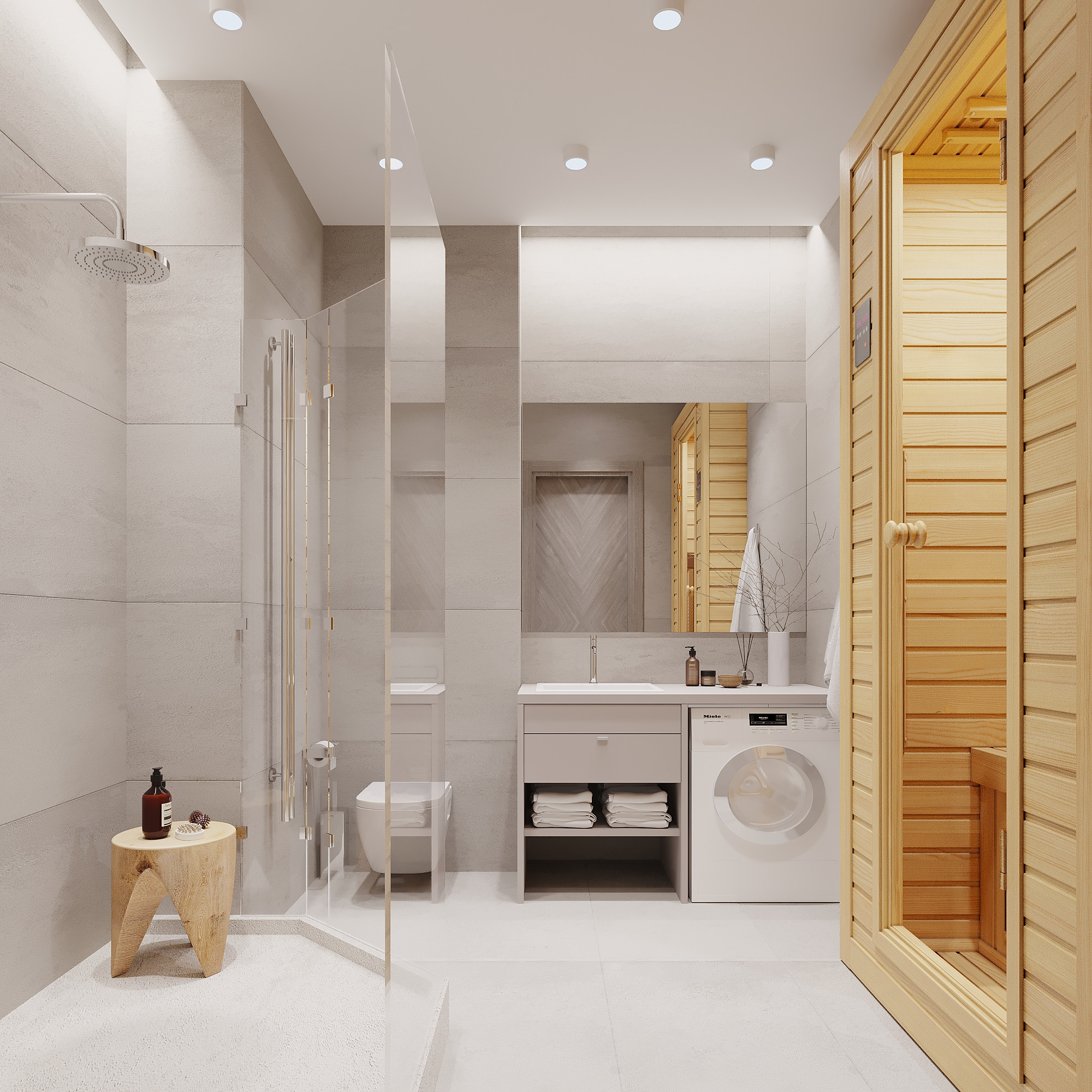 ЖК Воробьев дом. 3-к квартира. 129 м². Авторский дизайн интерьера