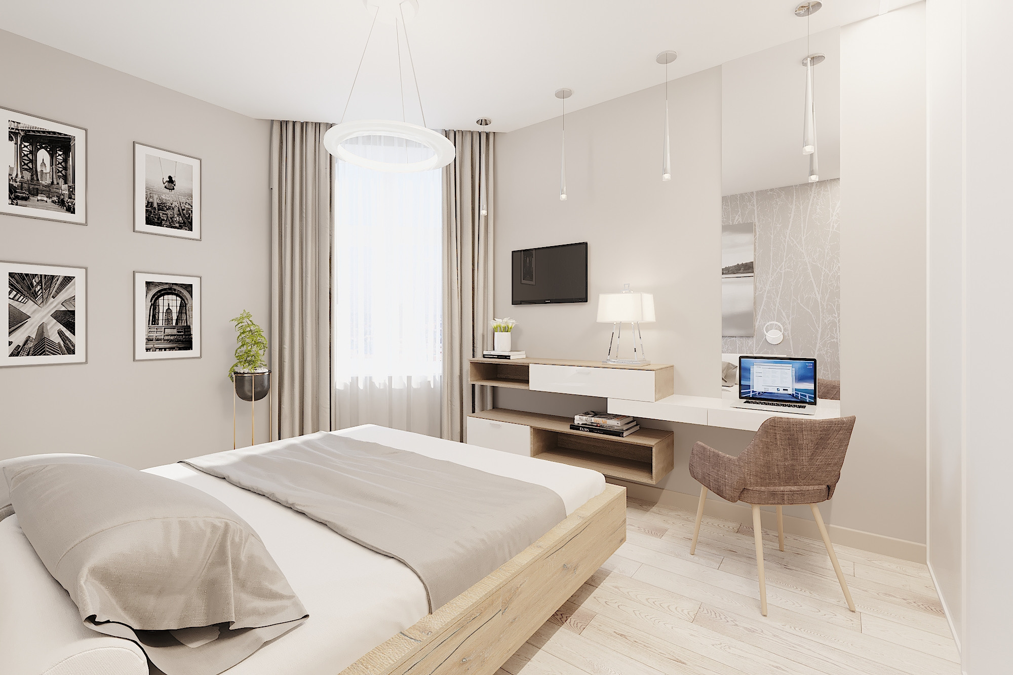 ЖК Рассказово. 2-к квартира. 68 м². Авторский дизайн интерьера