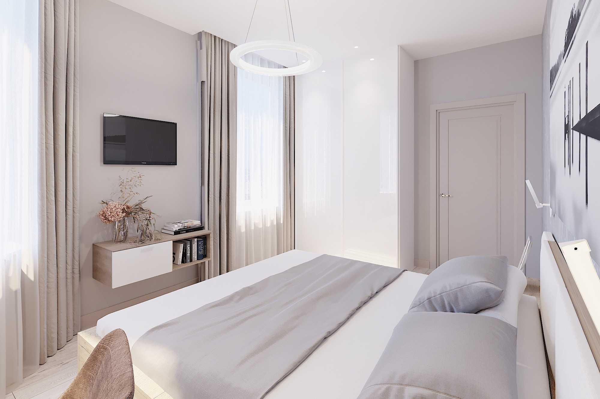 ЖК Рассказово. 2-к квартира. 68 м². Авторский дизайн интерьера