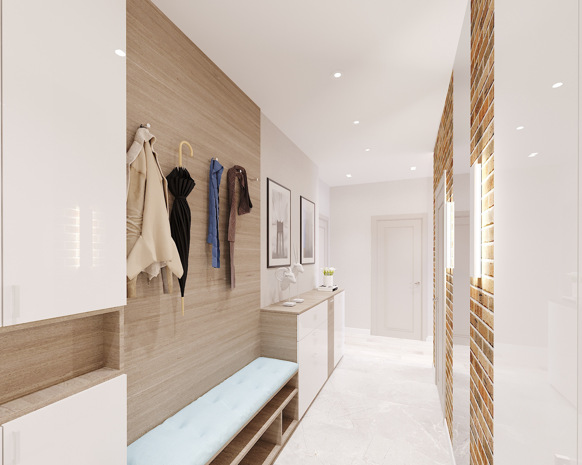 ЖК Рассказово. 2-к квартира. 68 м². Авторский дизайн интерьера