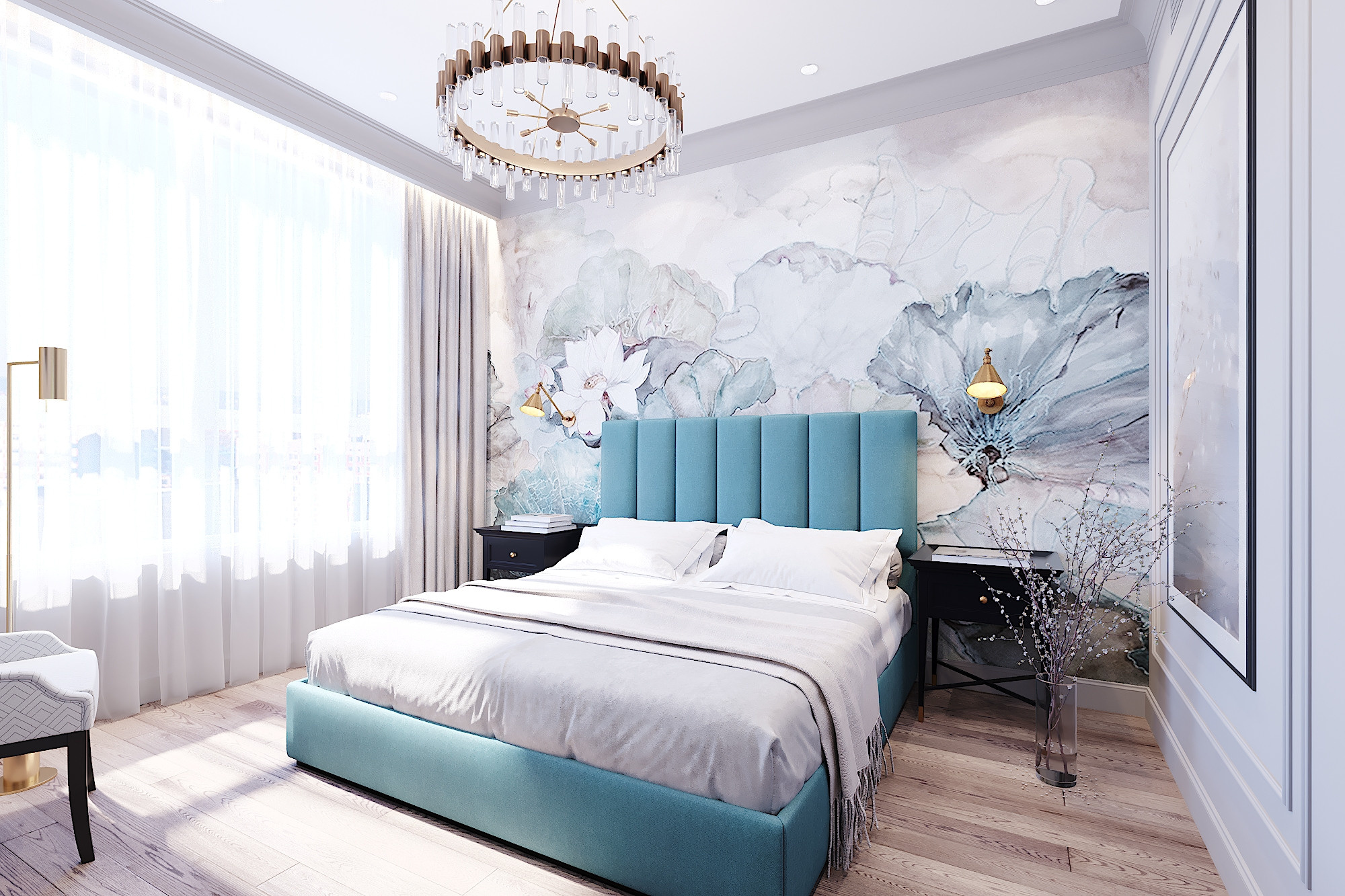 ЖК Сердце столицы. 3-к квартира. 103 м². Авторский дизайн интерьера